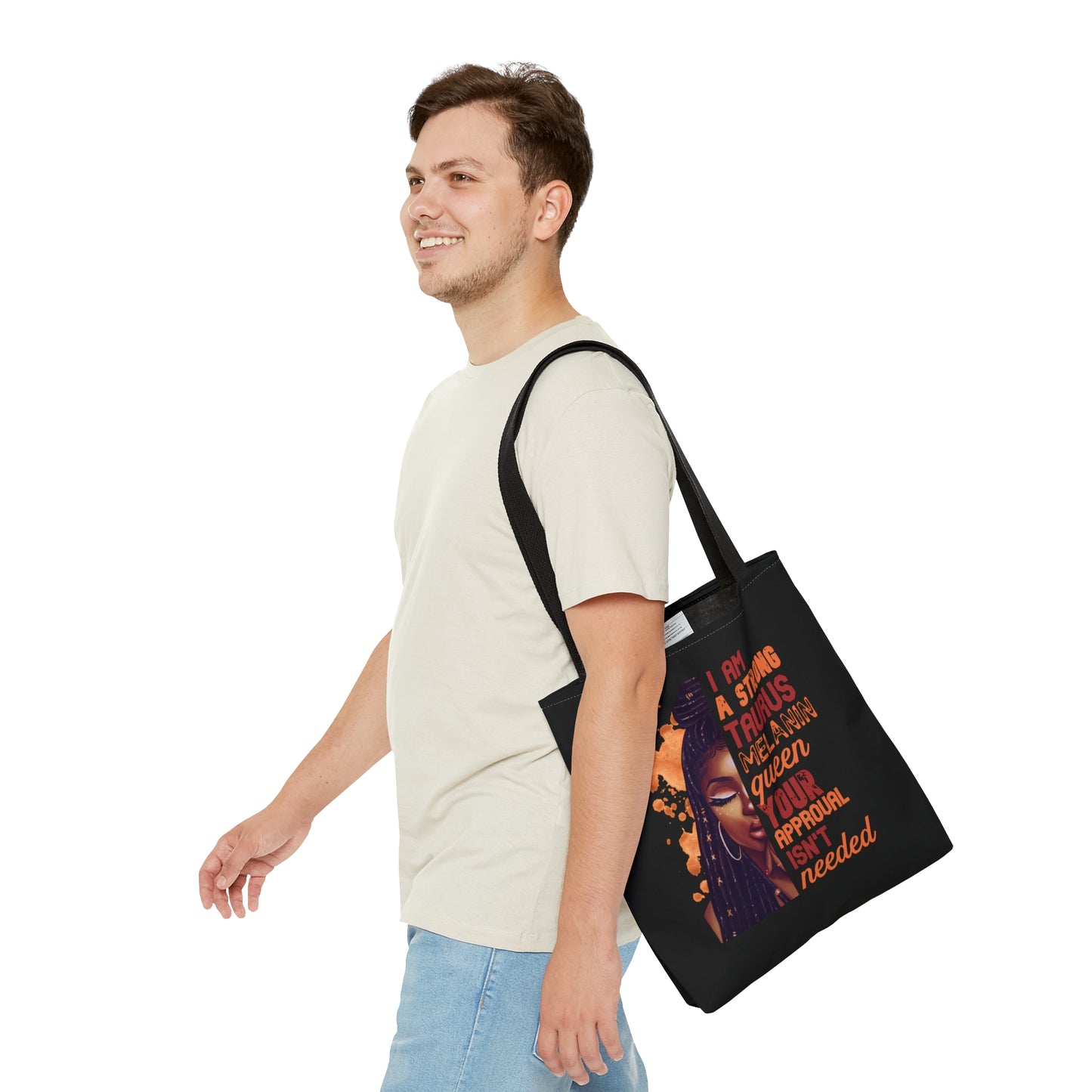 Taurus Melanin Queen Tote Bag