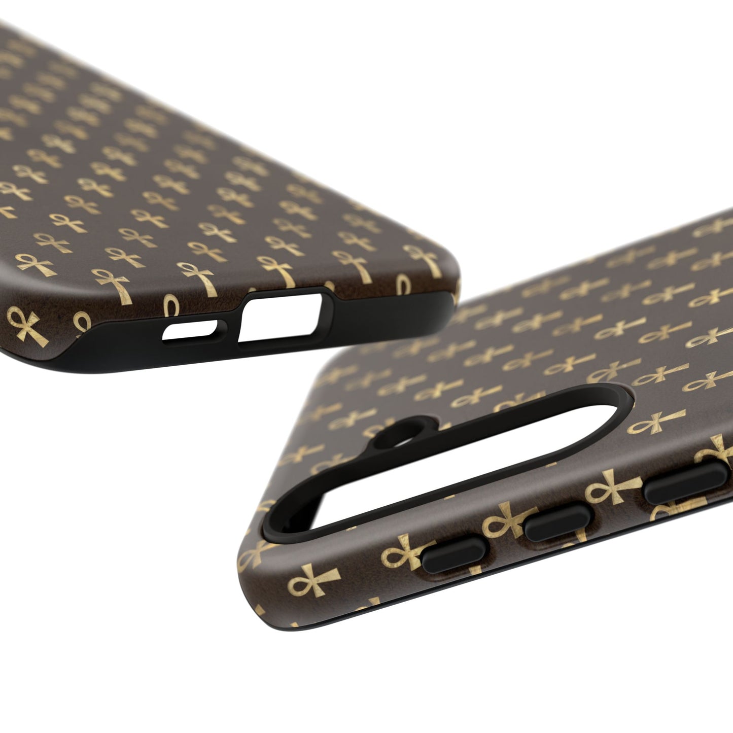 Brown Ankh Samsung Tough Cases | Egyptian Samsung Case | Ankh Samsung Case