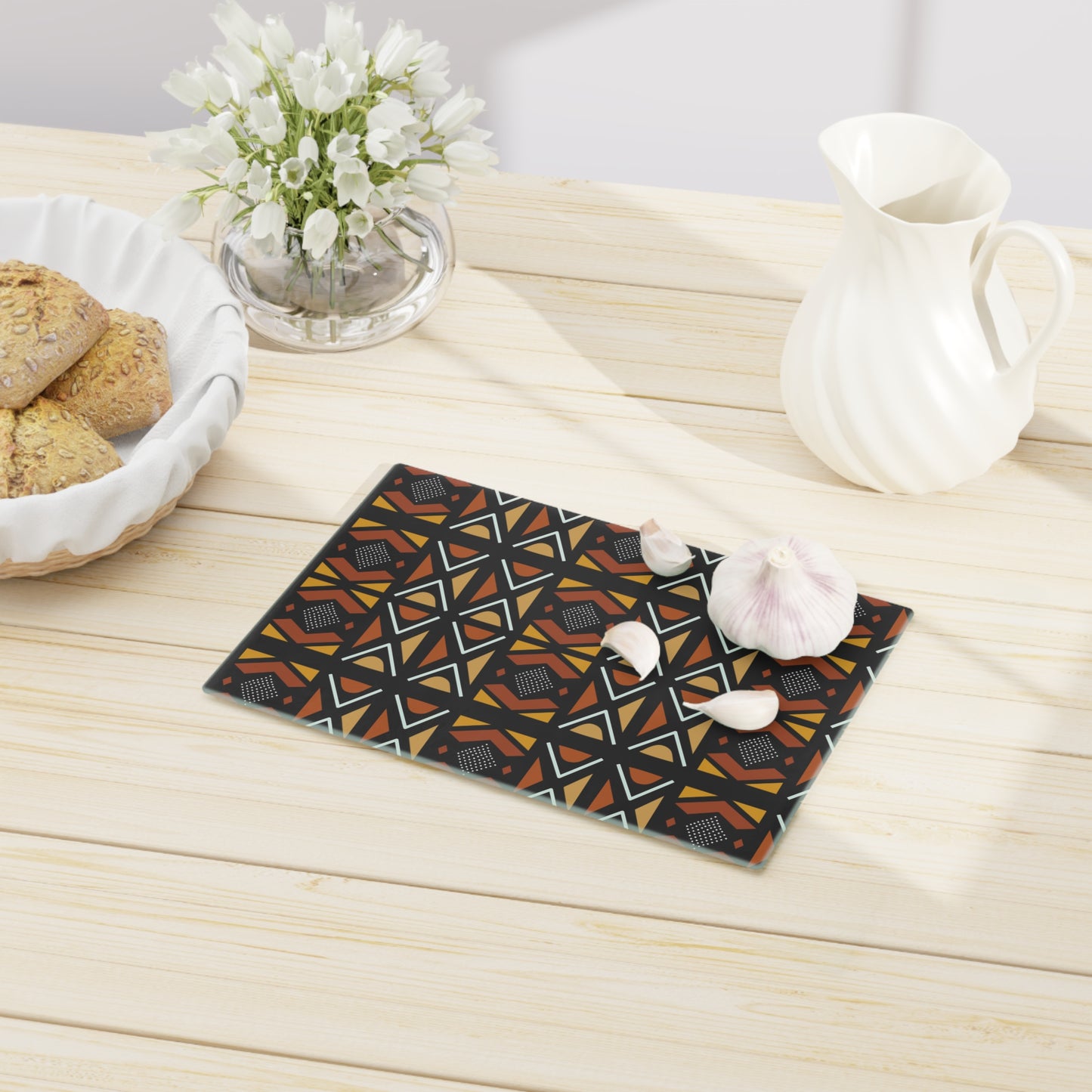 Mudcloth Design Cutting Board