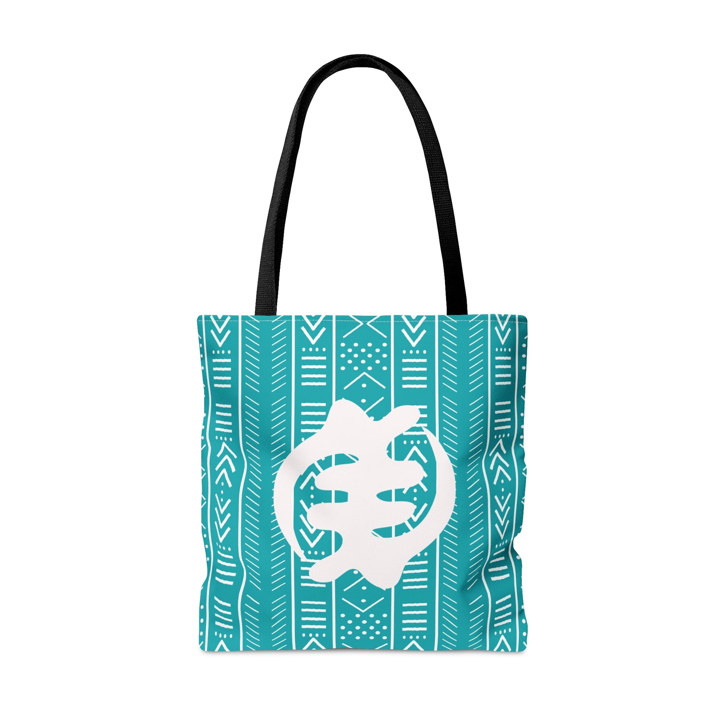 GYE NYAME - Supremacy of God Tote Bag Teal