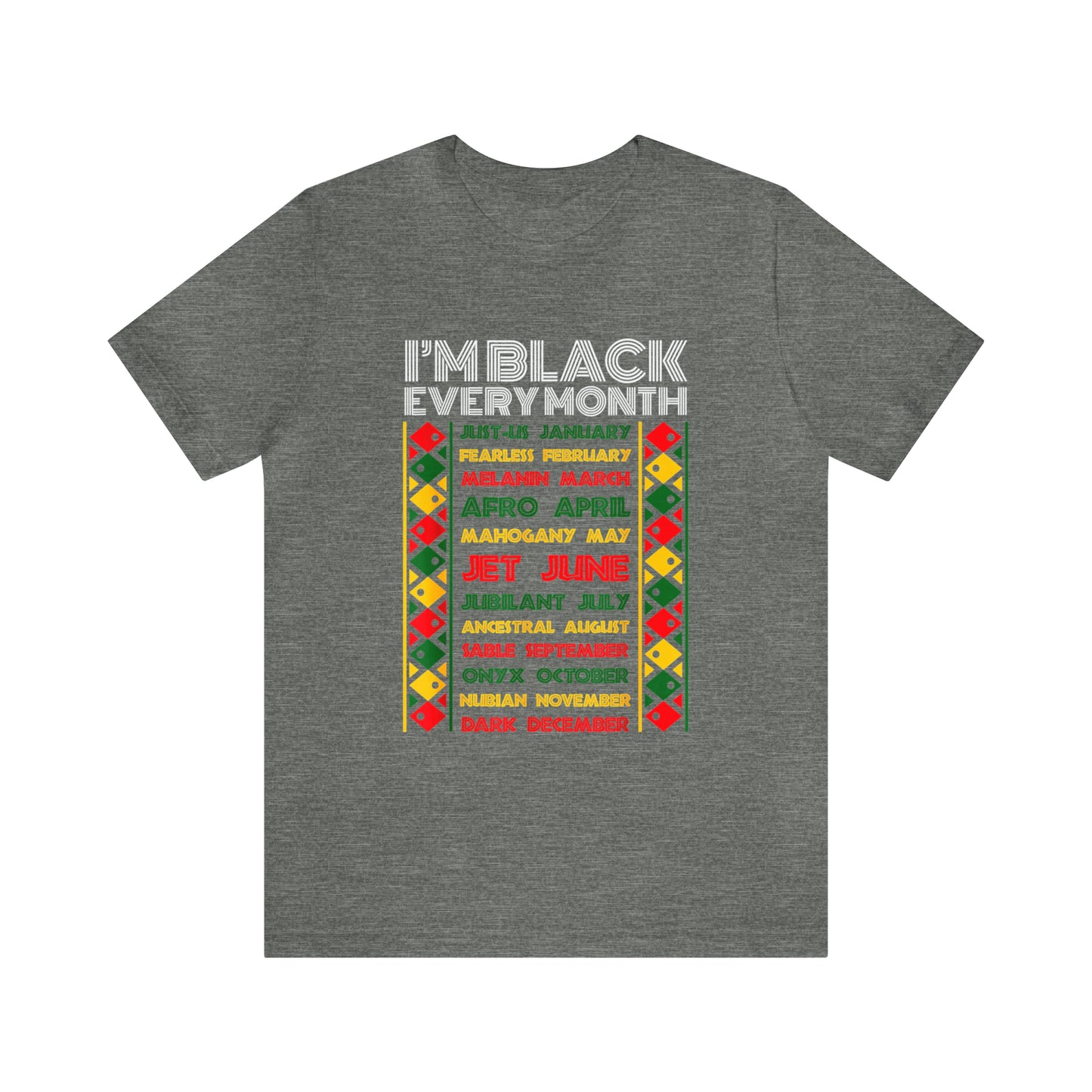 IM BLACK 365 Short Sleeve Tee