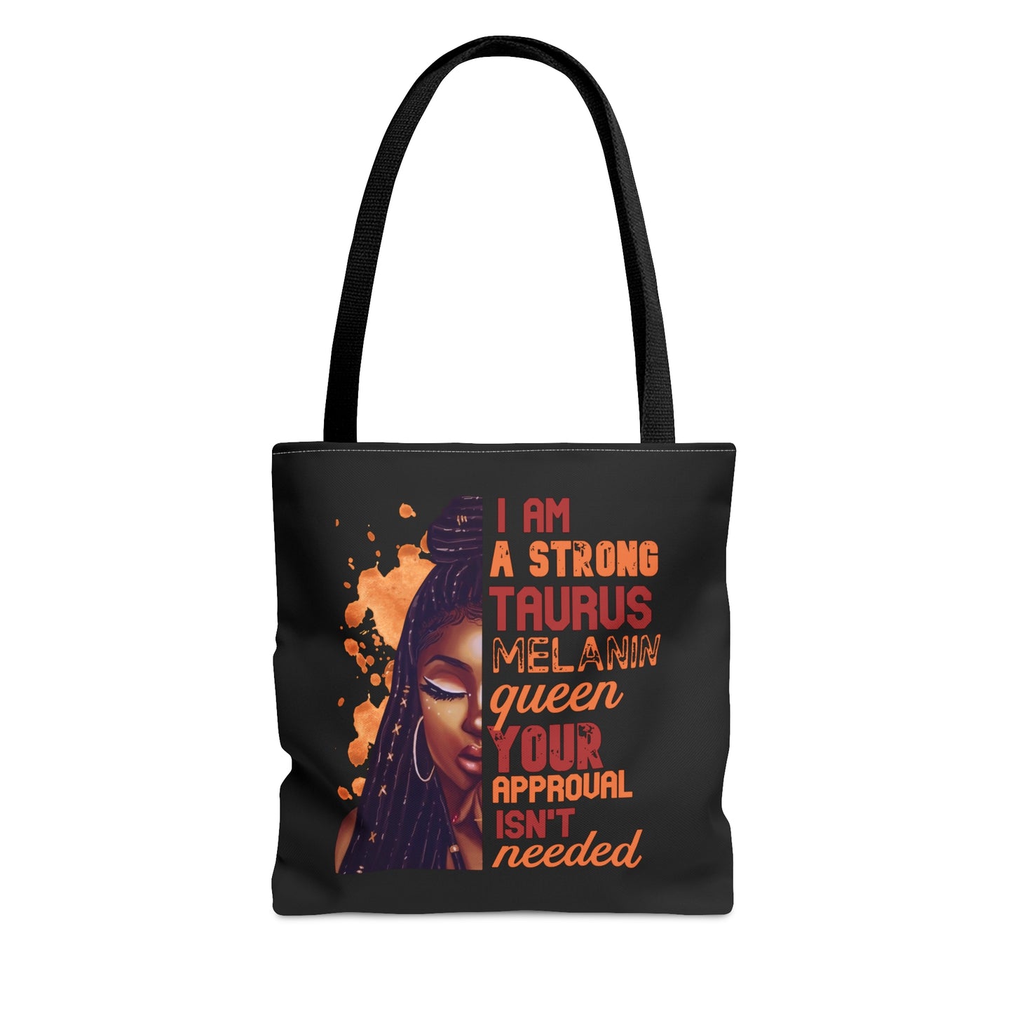 Taurus Melanin Queen Tote Bag
