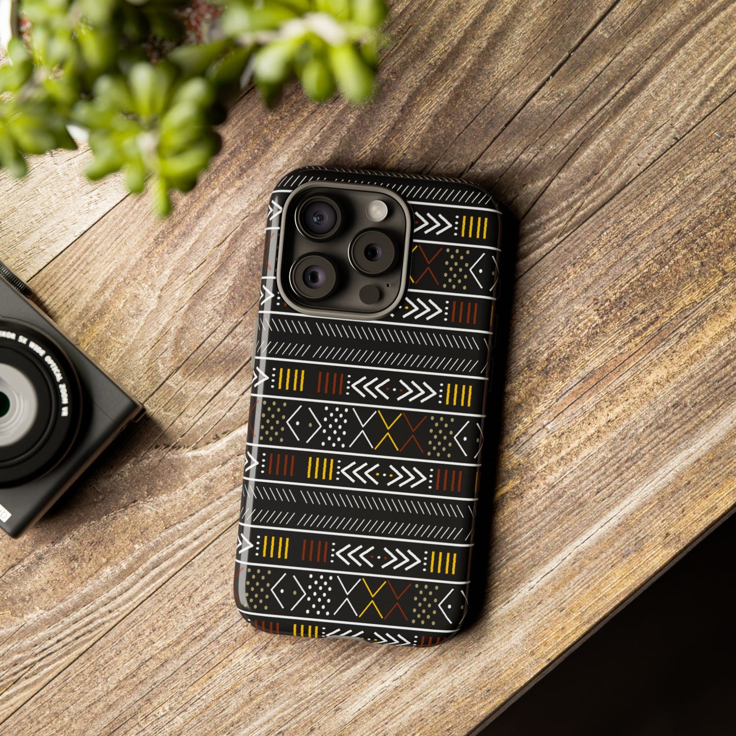 Mudcloth iPhone Tough Cases | African iPhone Case | Afrocentric iPhone Case