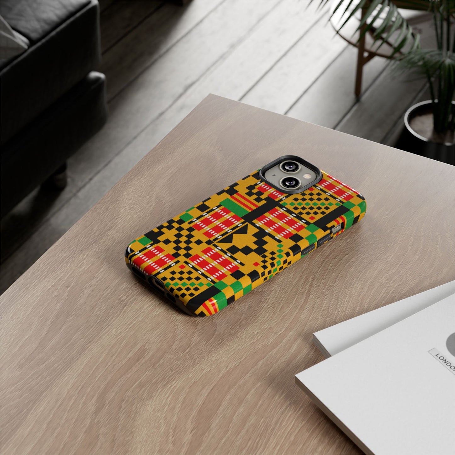 iPhone Kente Tough Cases | Ankara iPhone Case | Afrocentric iPhone Case