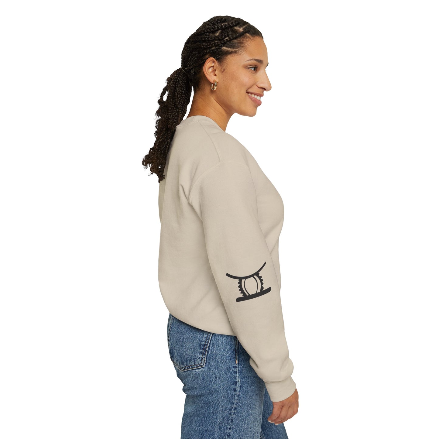 Kujichagulia Kwanzaa Symbol Crewneck Sweatshirt