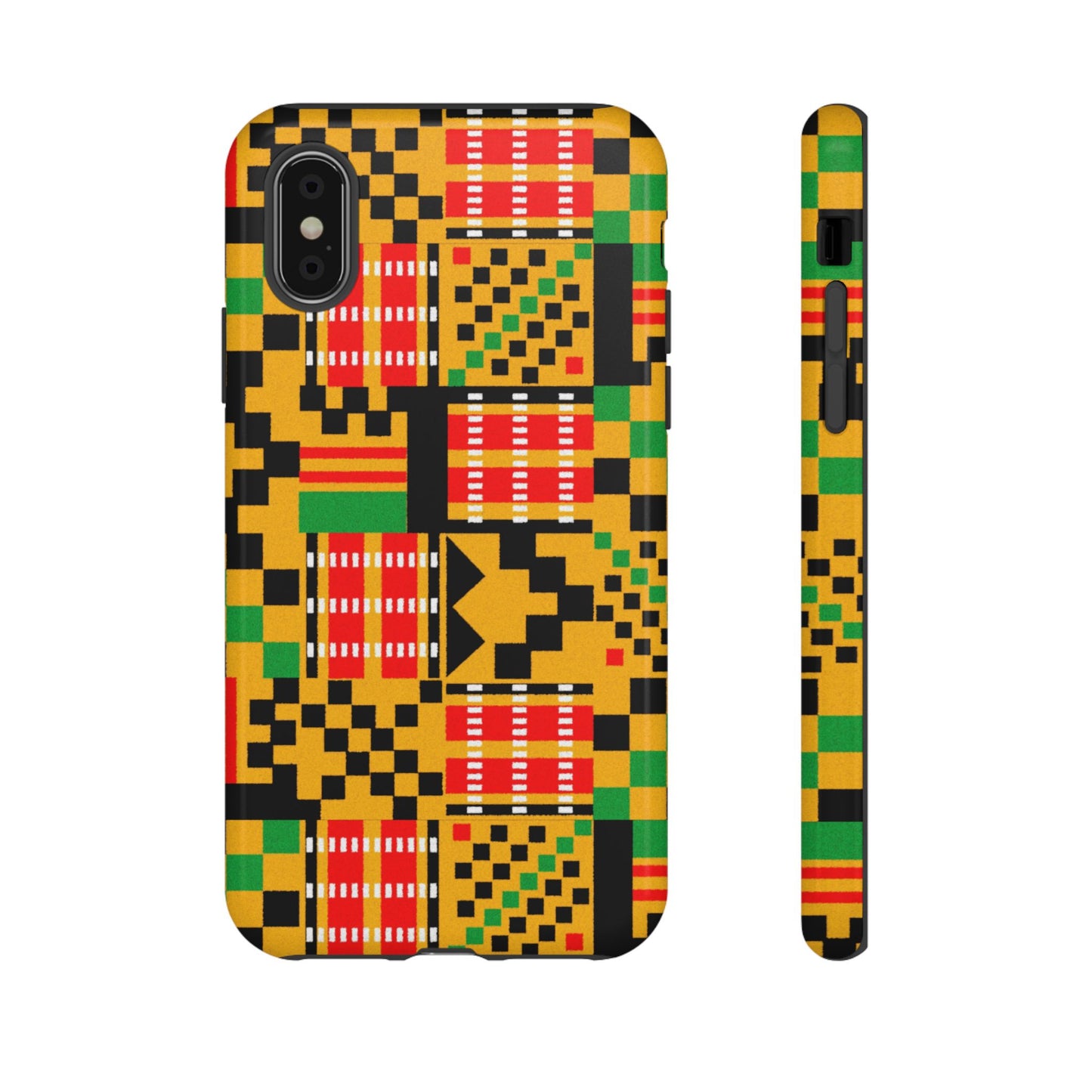 iPhone Kente Tough Cases | Ankara iPhone Case | Afrocentric iPhone Case