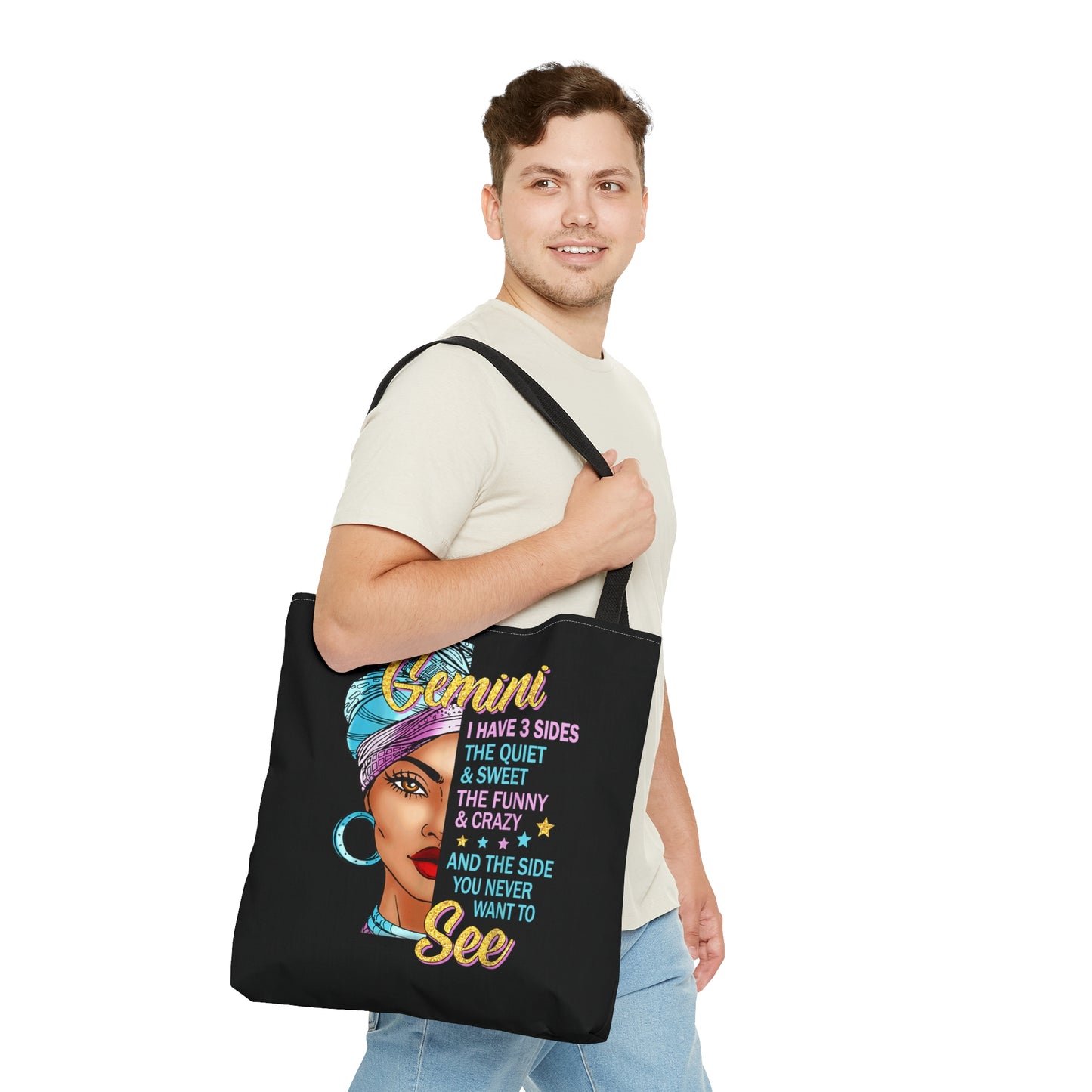 Gemini Queen Tote Bag