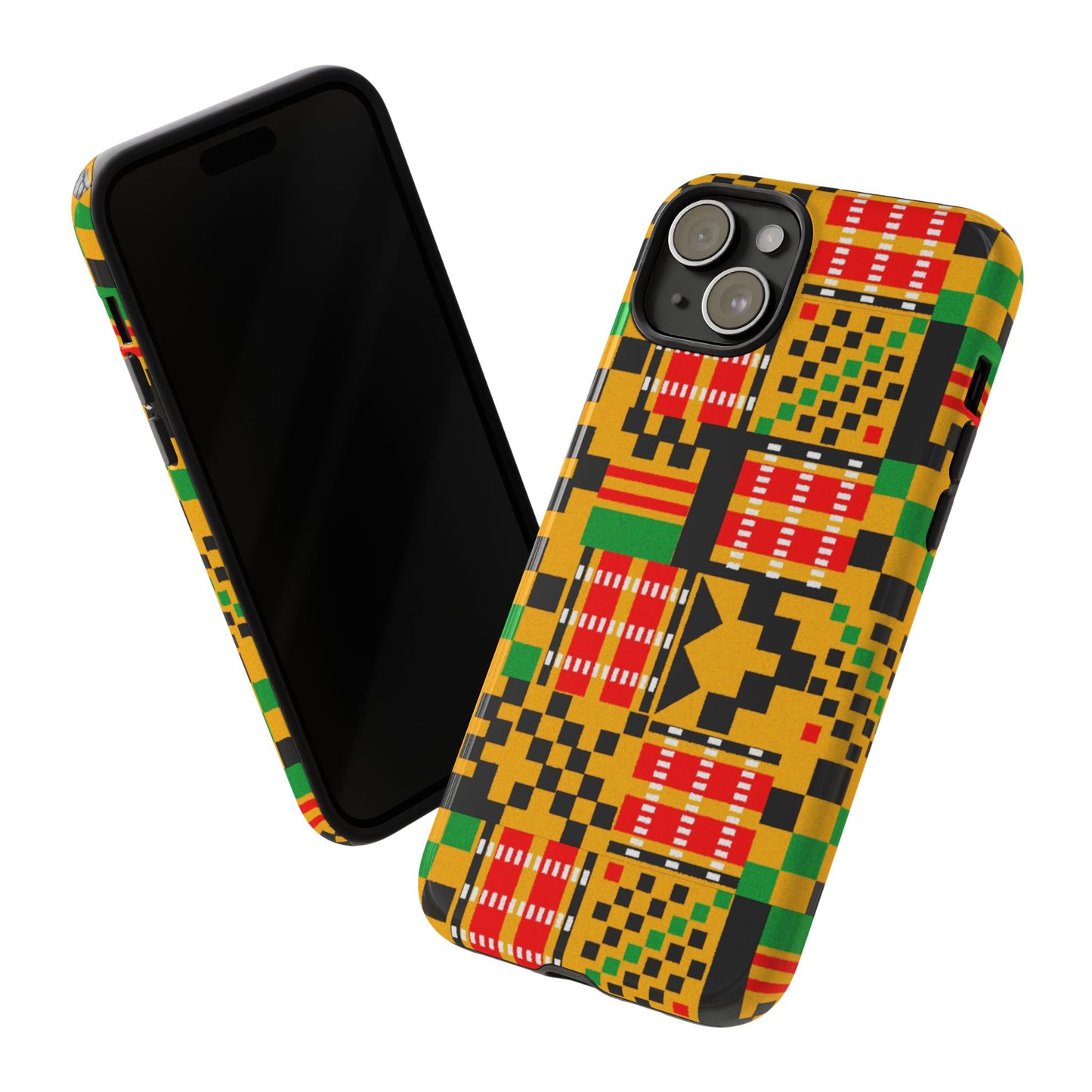 iPhone Kente Tough Cases | Ankara iPhone Case | Afrocentric iPhone Case
