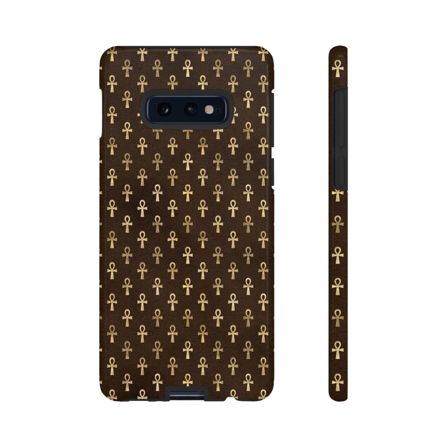 Brown Ankh Samsung Tough Cases | Egyptian Samsung Case | Ankh Samsung Case