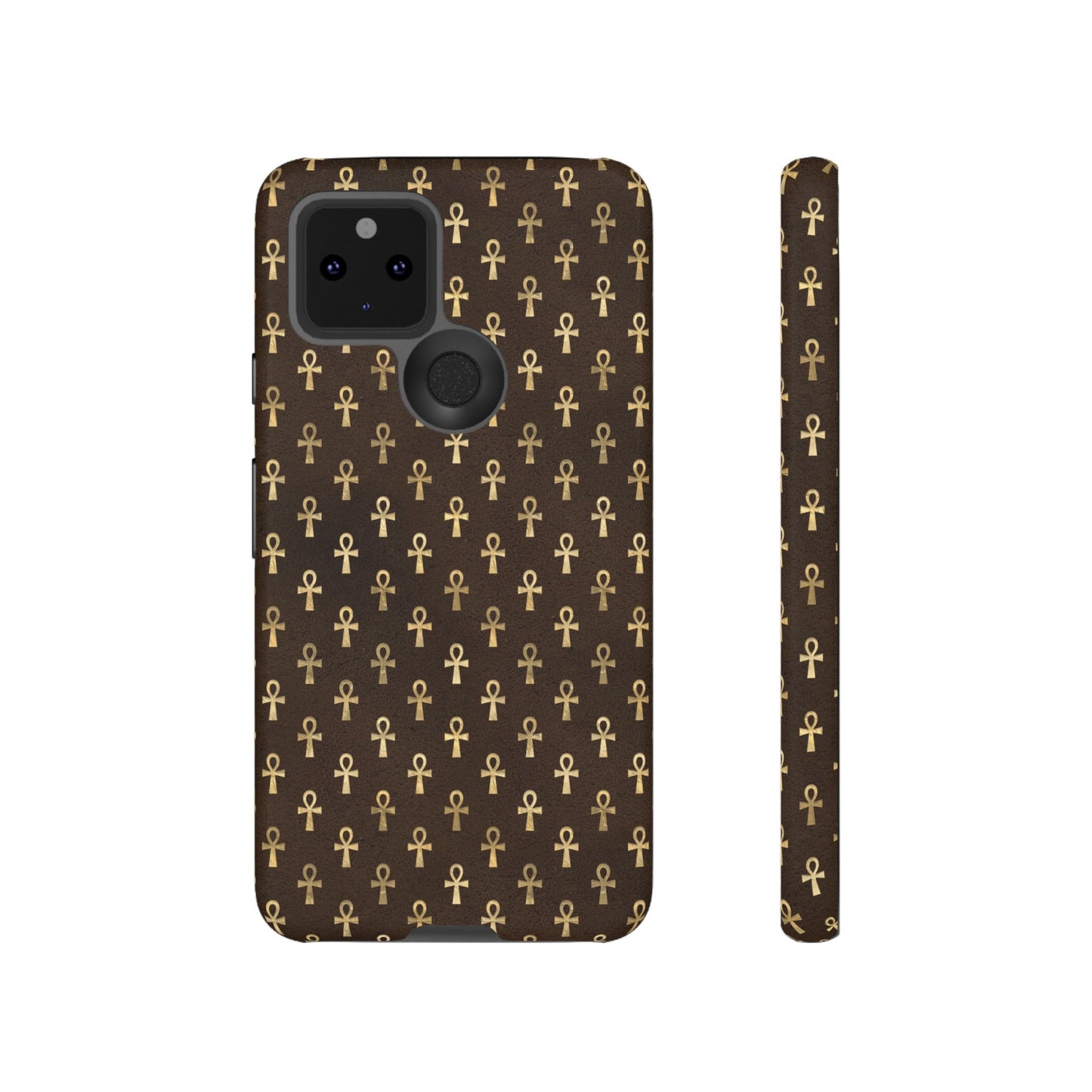 Brown Ankh Google Pixel Tough Cases | Egyptian Google Pixel Case | Ankh Google Pixel Case