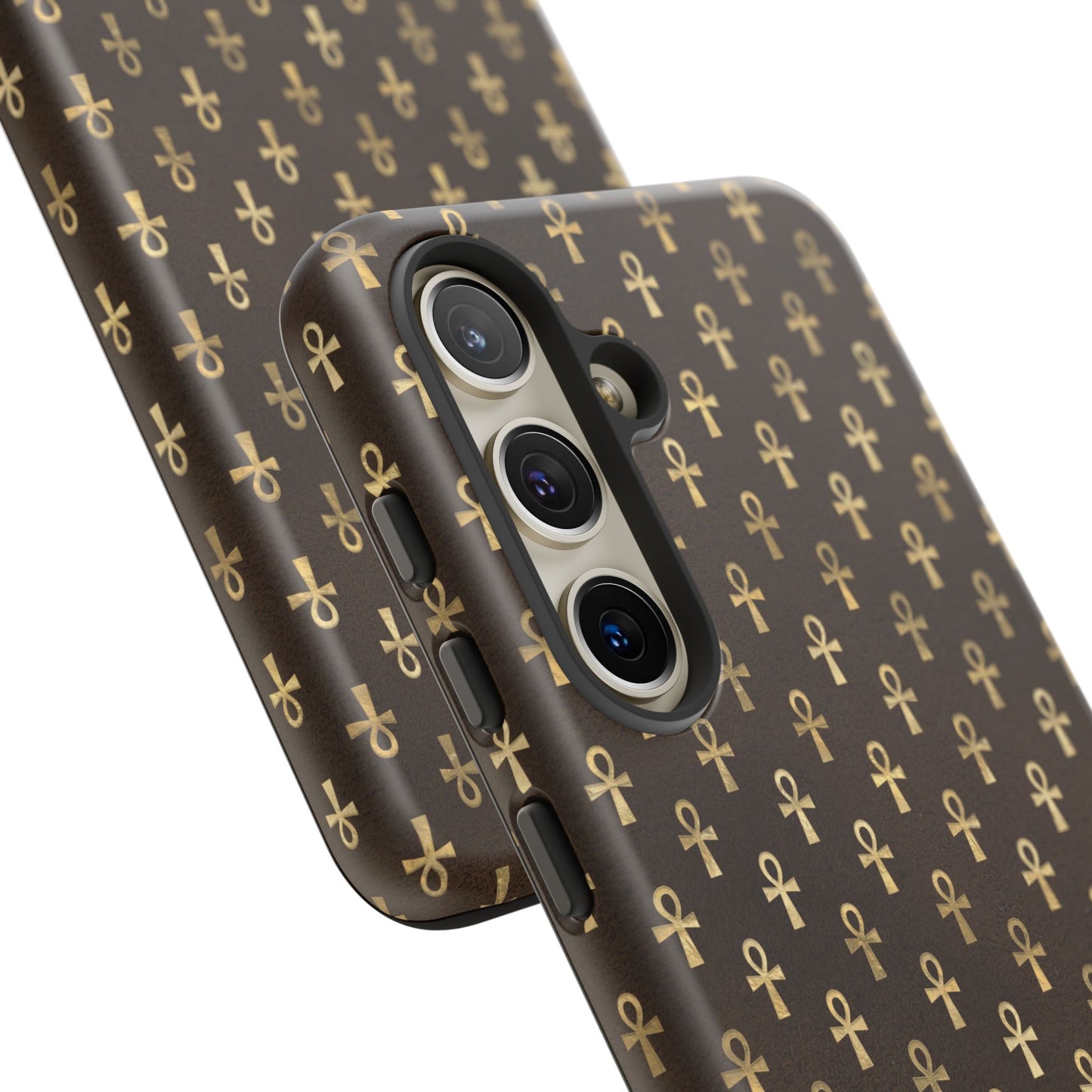 Brown Ankh Samsung Tough Cases | Egyptian Samsung Case | Ankh Samsung Case