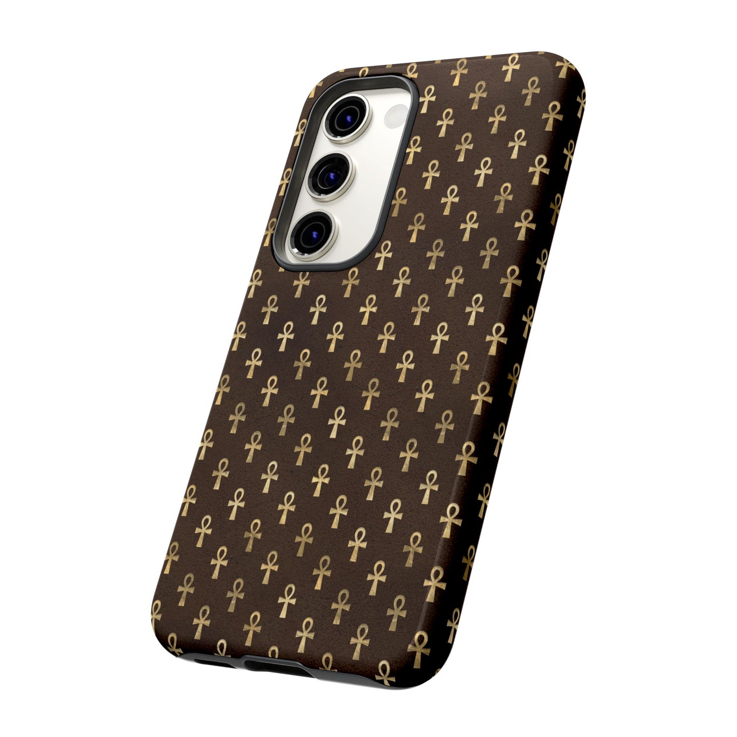 Brown Ankh Samsung Tough Cases | Egyptian Samsung Case | Ankh Samsung Case