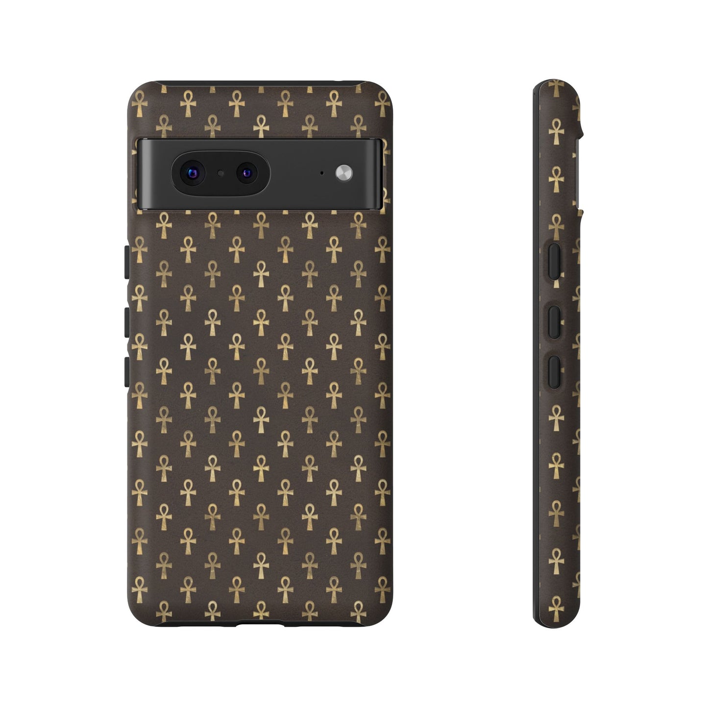 Brown Ankh Google Pixel Tough Cases | Egyptian Google Pixel Case | Ankh Google Pixel Case