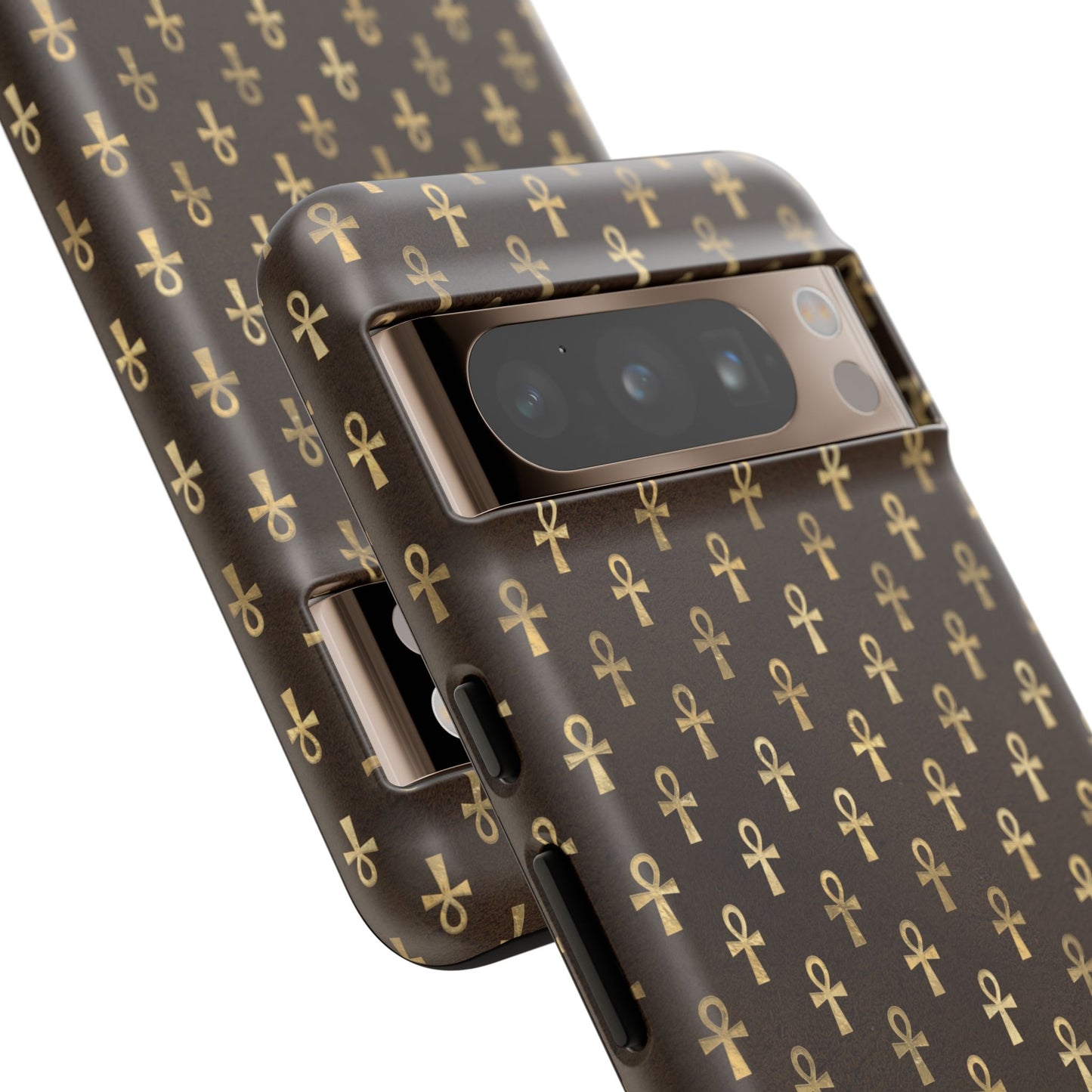 Brown Ankh Google Pixel Tough Cases | Egyptian Google Pixel Case | Ankh Google Pixel Case