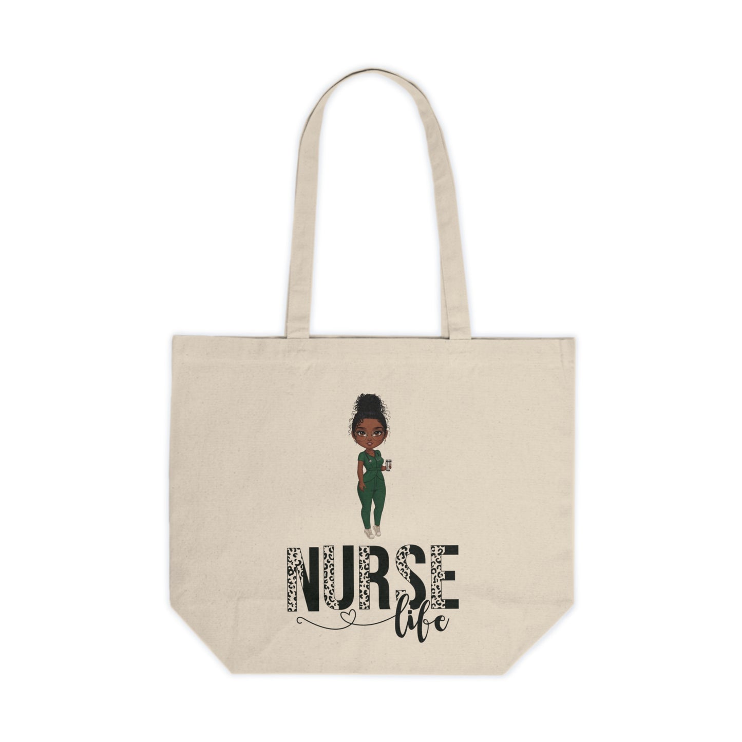 Nurse Life Canvas Tote