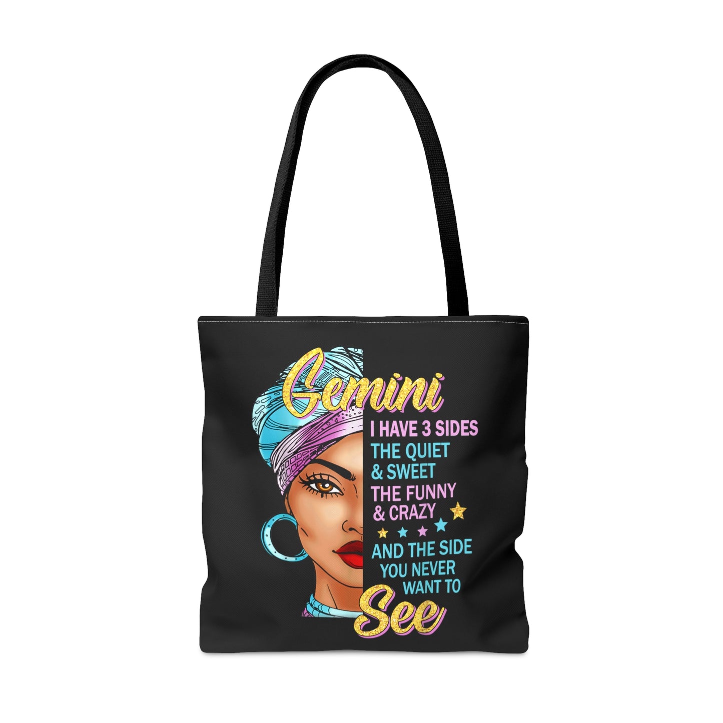 Gemini Queen Tote Bag