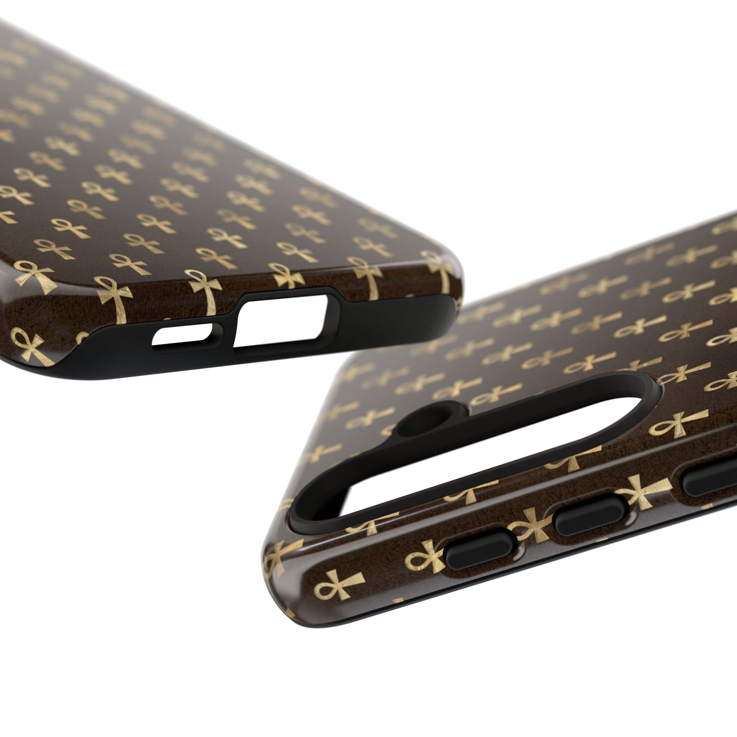 Brown Ankh Samsung Tough Cases | Egyptian Samsung Case | Ankh Samsung Case