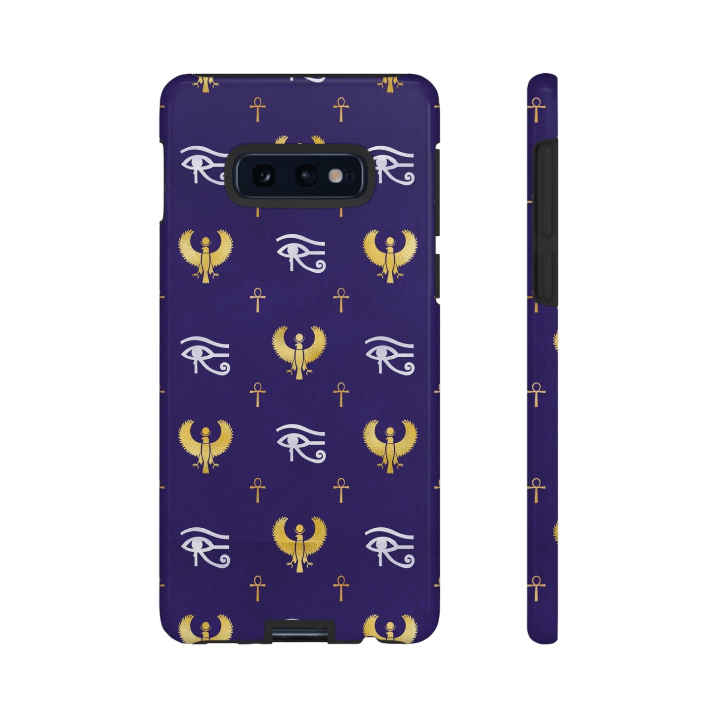 Blue Gold Egyptian Samsung Tough Cases | African Samsung Case | Afrocentric Samsung Case | Egyptian Samsung Case