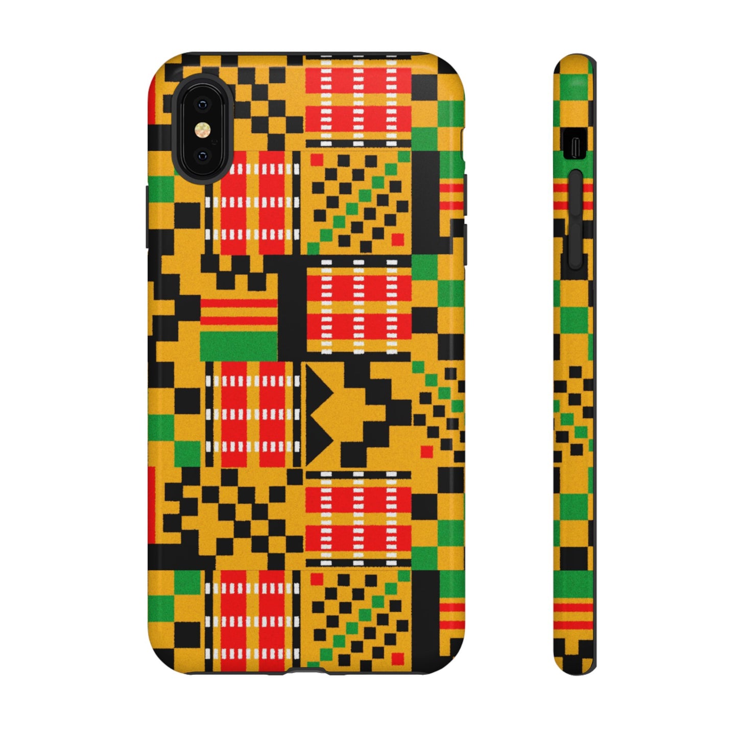 iPhone Kente Tough Cases | Ankara iPhone Case | Afrocentric iPhone Case