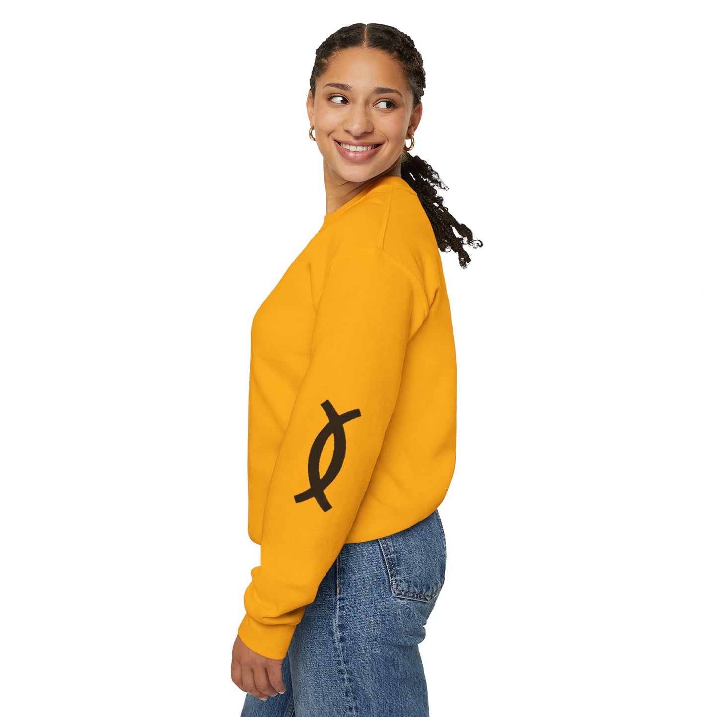 Ujamaa Kwanzaa Symbol Crewneck Sweatshirt