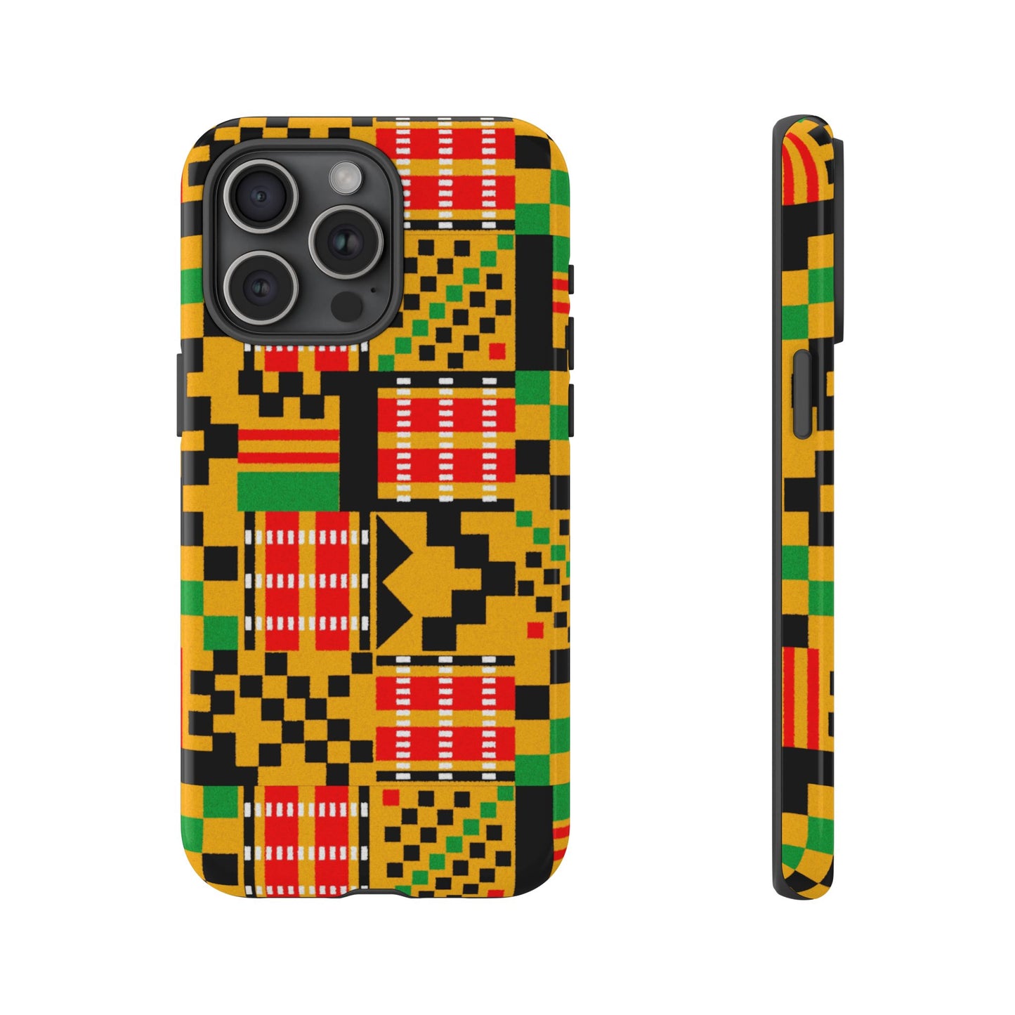 iPhone Kente Tough Cases | Ankara iPhone Case | Afrocentric iPhone Case