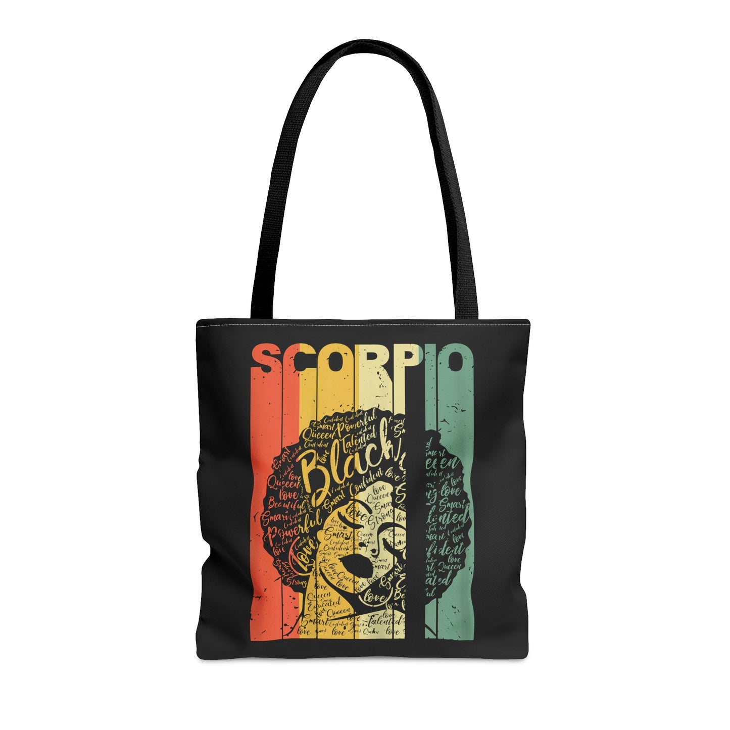 Scorpio Melanin Tote Bag | Afrocentric Tote Bag