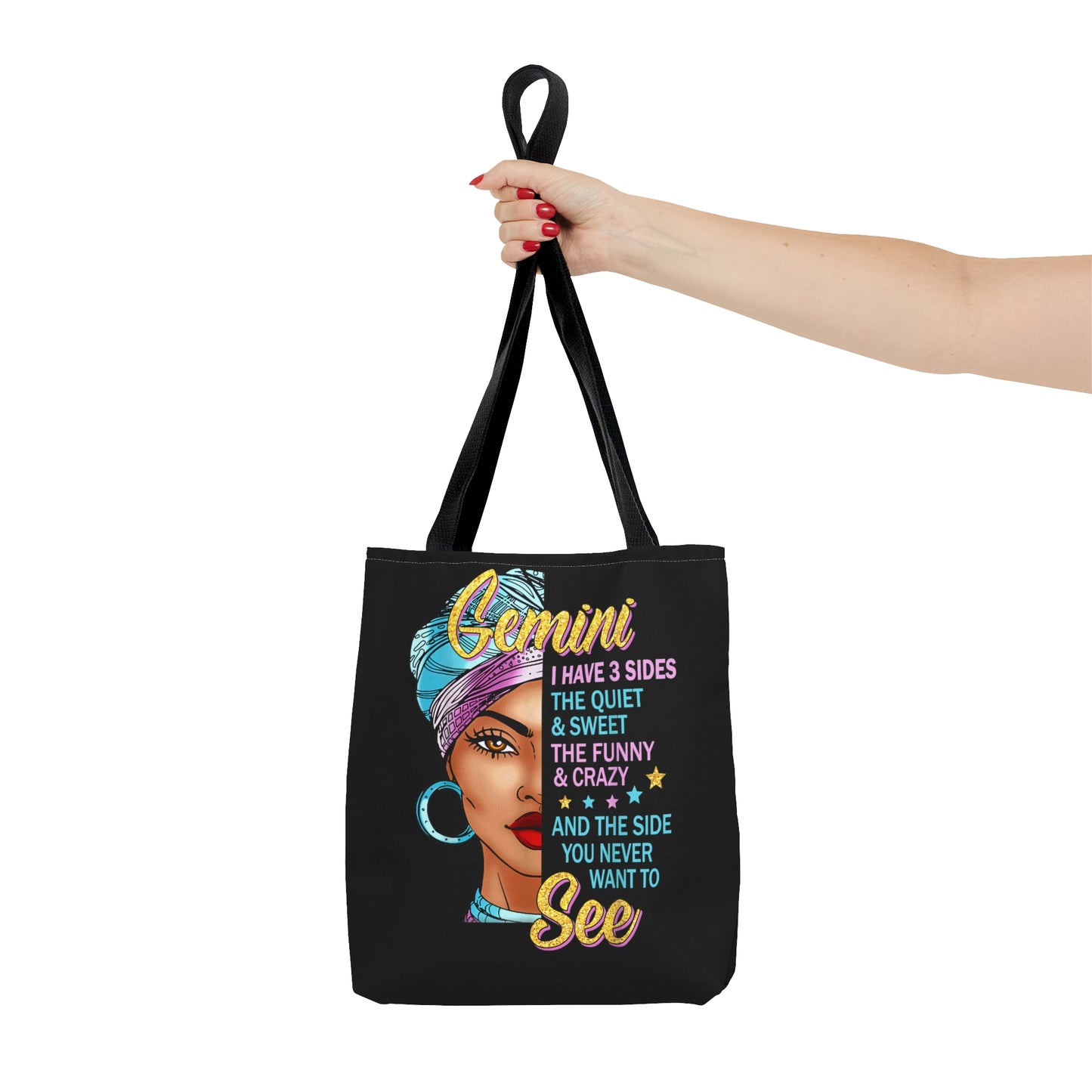 Gemini Queen Tote Bag