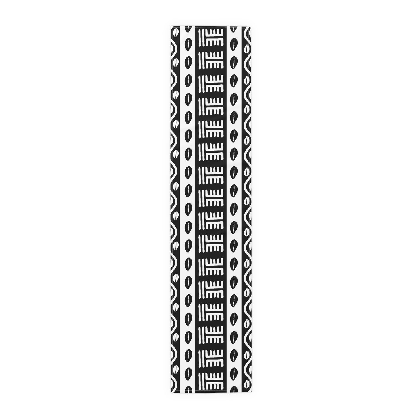 Mudcloth III Design Table Runner (Cotton, Poly)