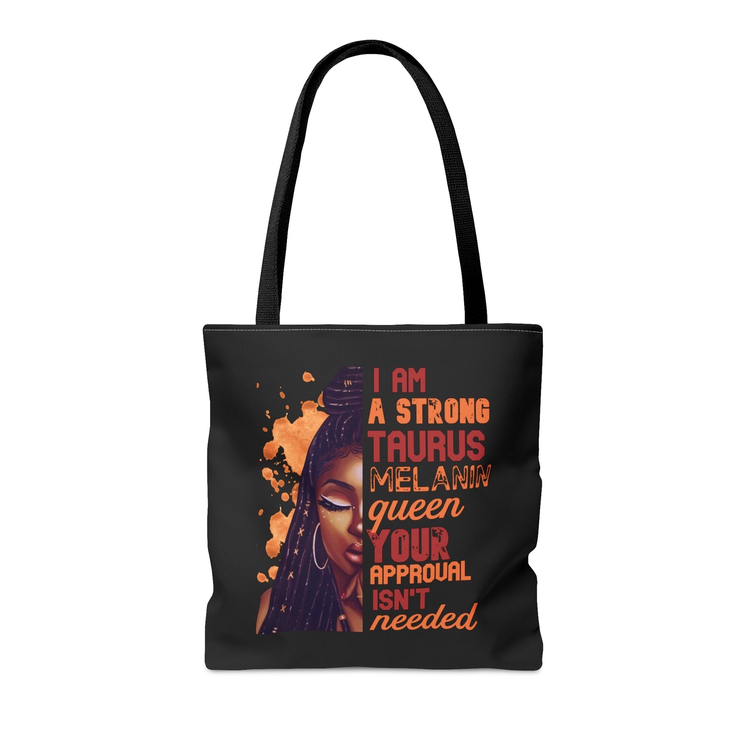Taurus Melanin Queen Tote Bag