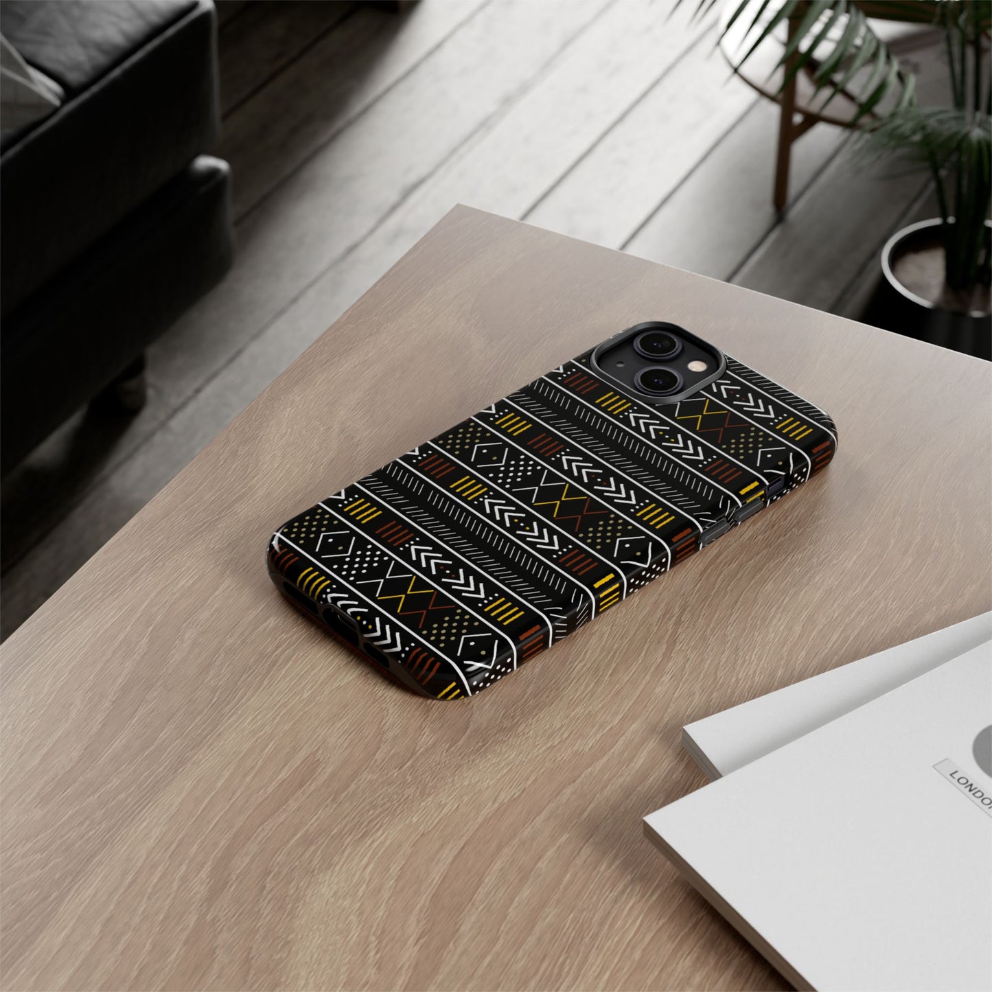Mudcloth iPhone Tough Cases | African iPhone Case | Afrocentric iPhone Case
