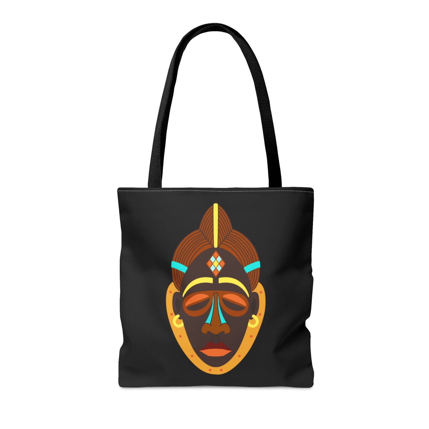 African Mask Tote Bag