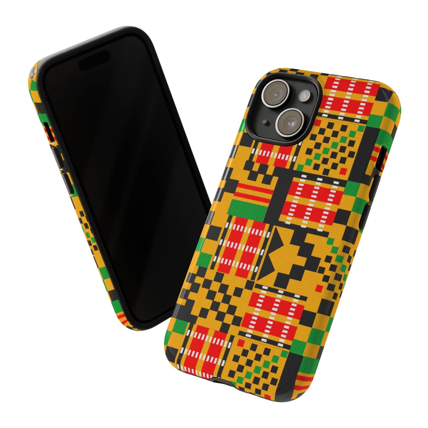 iPhone Kente Tough Cases | Ankara iPhone Case | Afrocentric iPhone Case