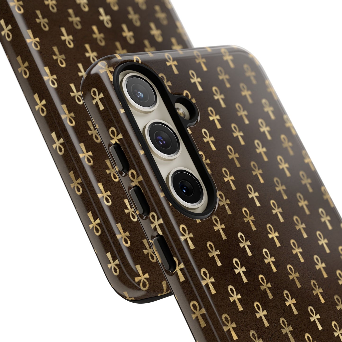 Brown Ankh Samsung Tough Cases | Egyptian Samsung Case | Ankh Samsung Case