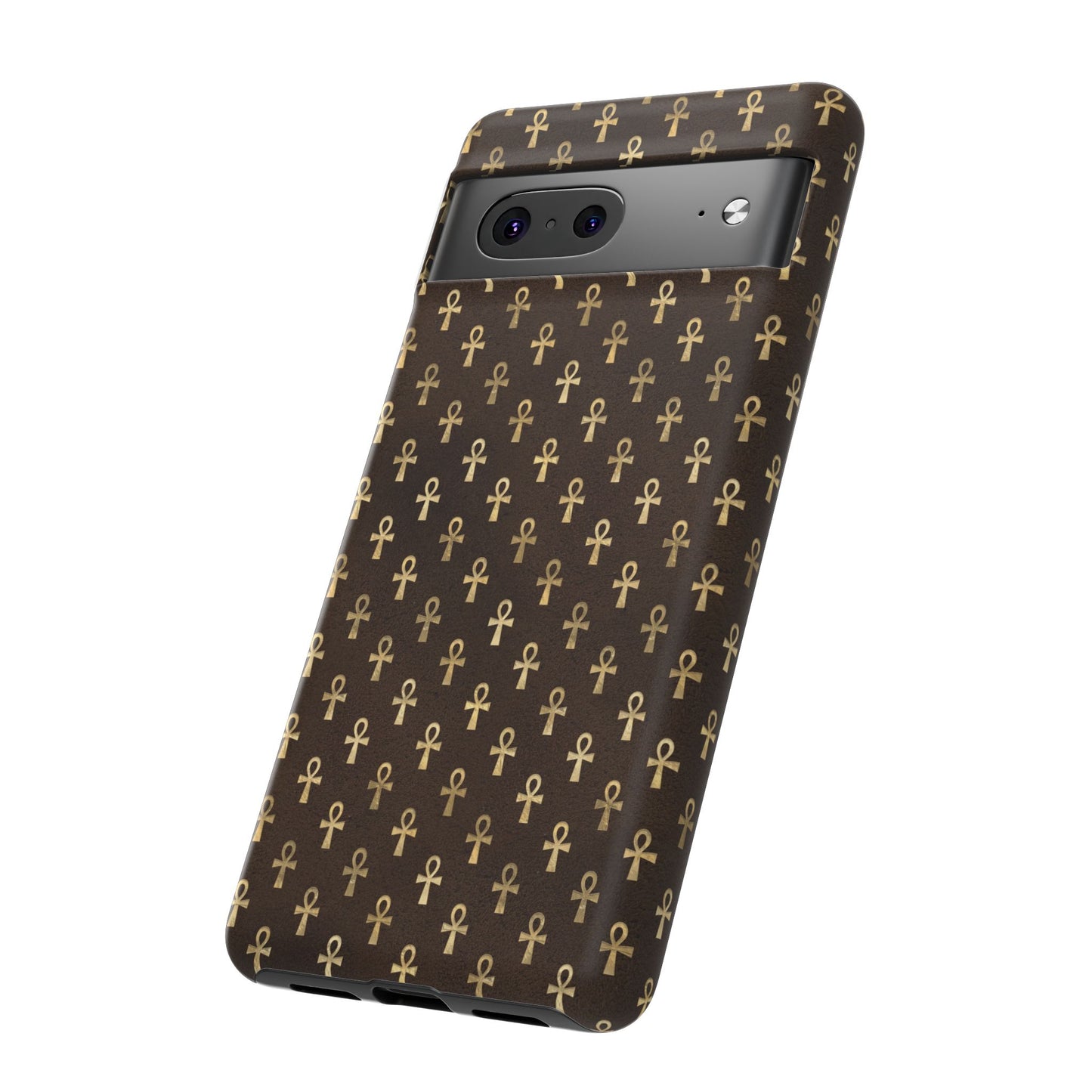 Brown Ankh Google Pixel Tough Cases | Egyptian Google Pixel Case | Ankh Google Pixel Case