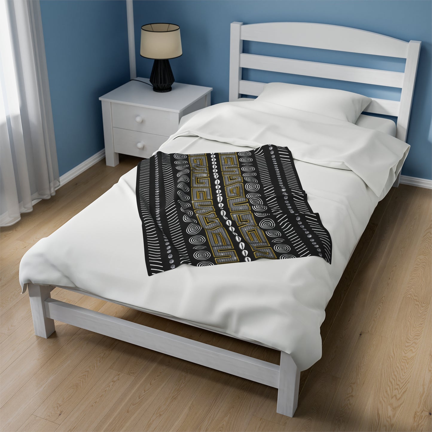 Bling Mudcloth Inspired Blanket