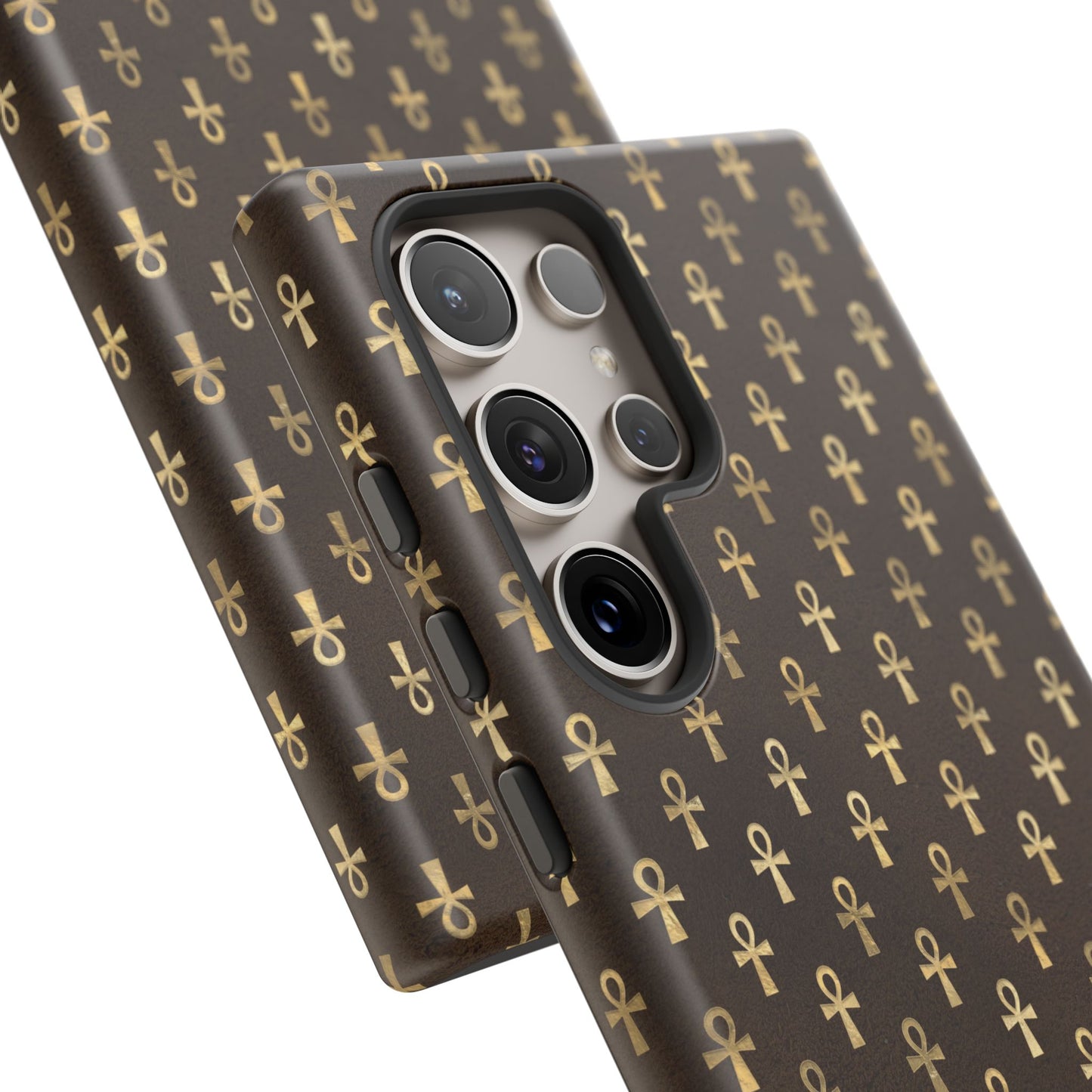 Brown Ankh Samsung Tough Cases | Egyptian Samsung Case | Ankh Samsung Case