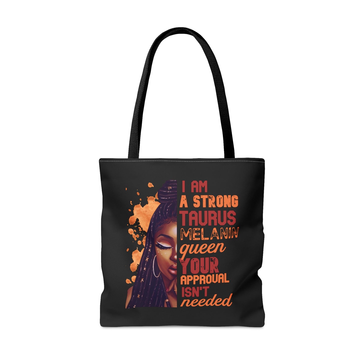 Taurus Melanin Queen Tote Bag