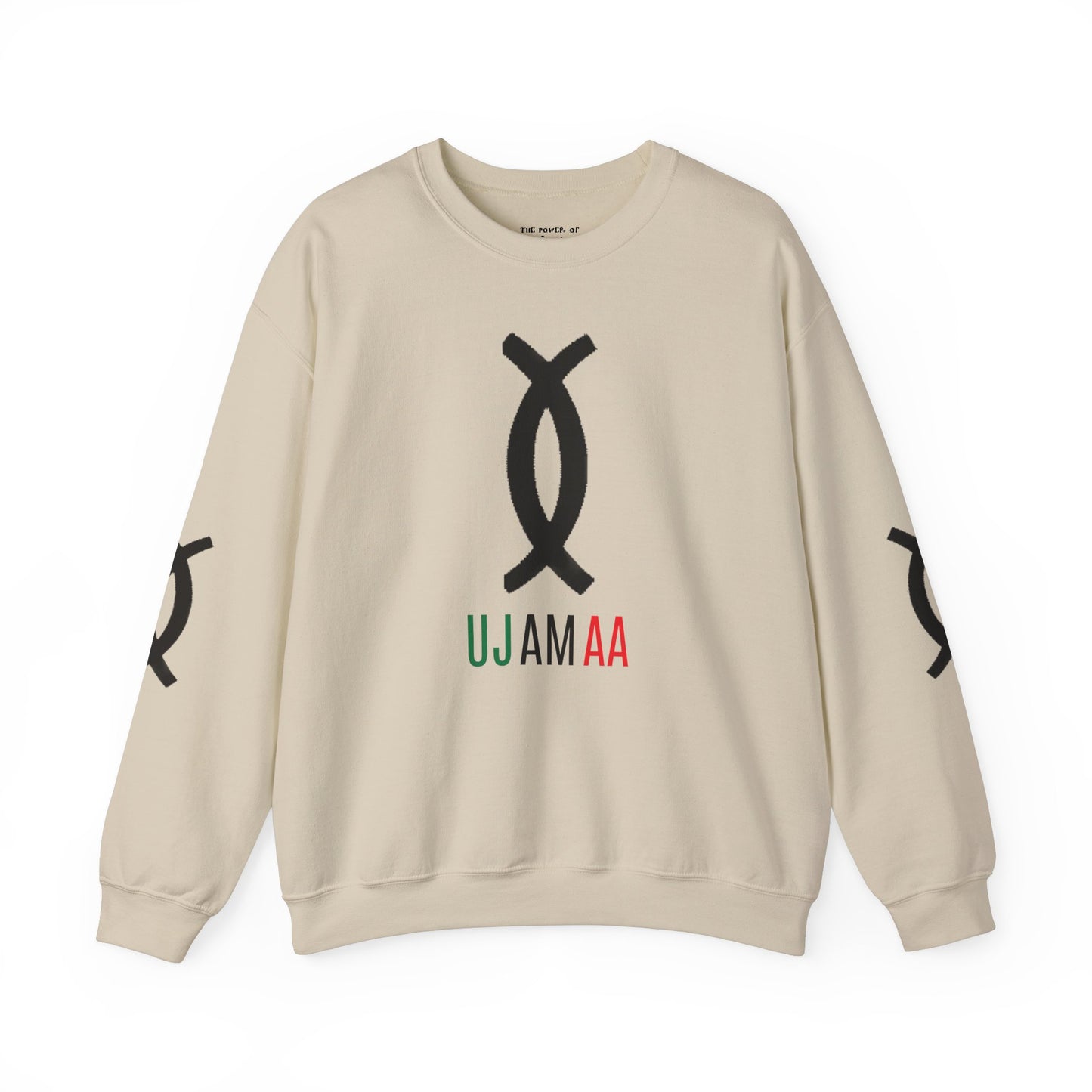 Ujamaa Kwanzaa Symbol Crewneck Sweatshirt