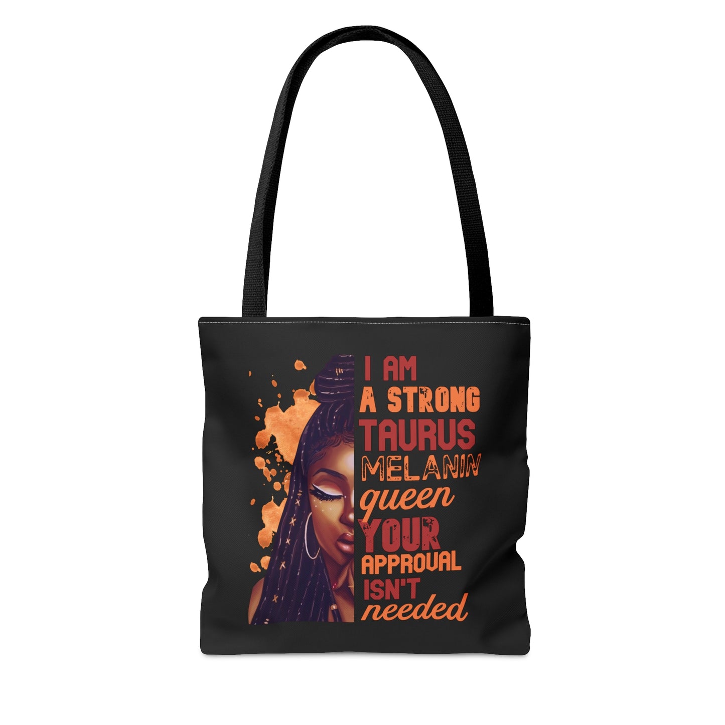 Taurus Melanin Queen Tote Bag