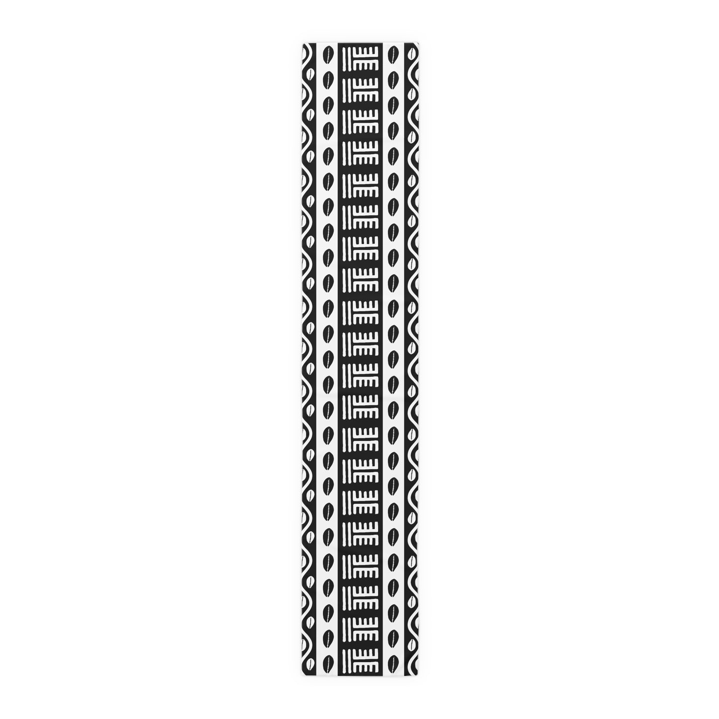 Mudcloth III Design Table Runner (Cotton, Poly)