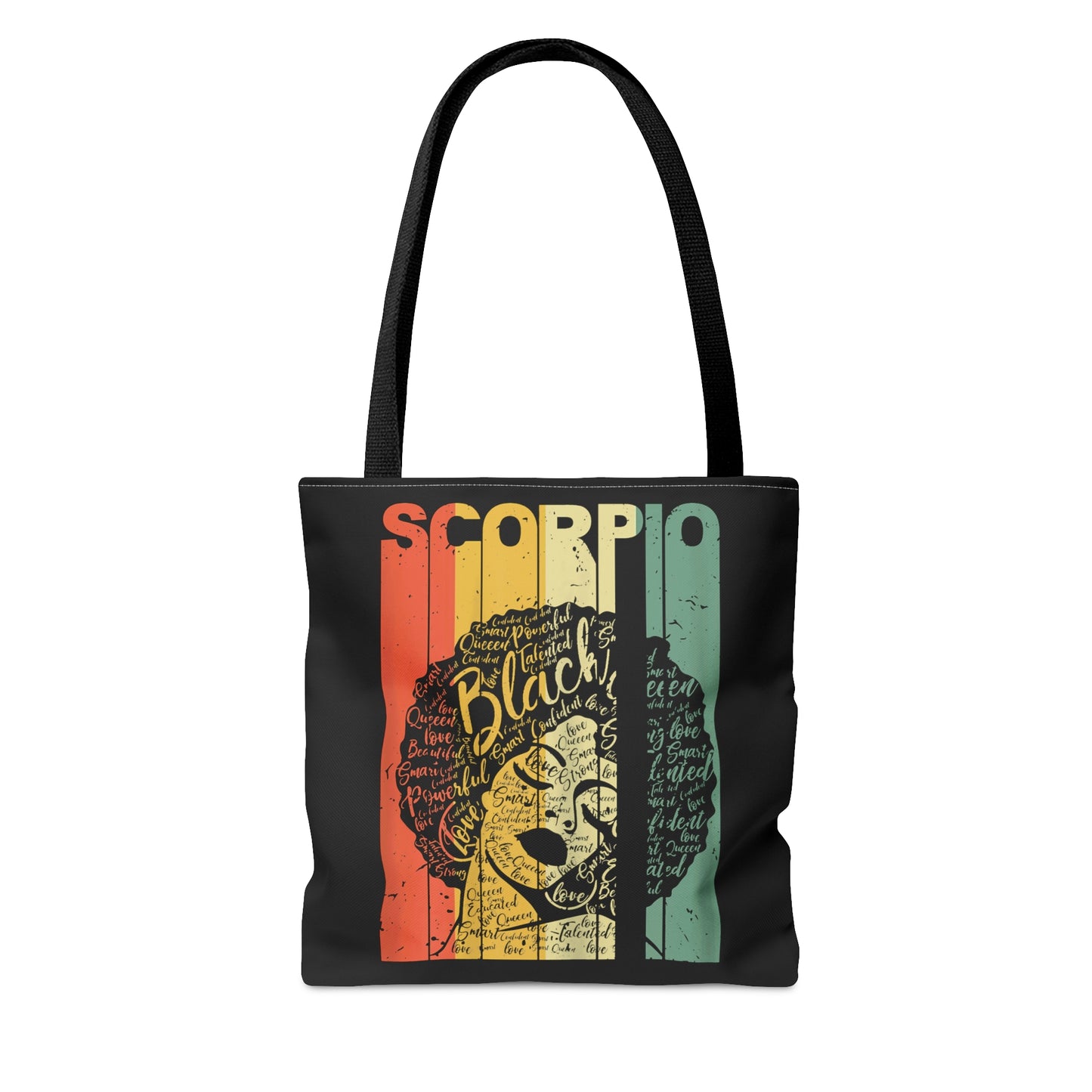 Scorpio Melanin Tote Bag | Afrocentric Tote Bag