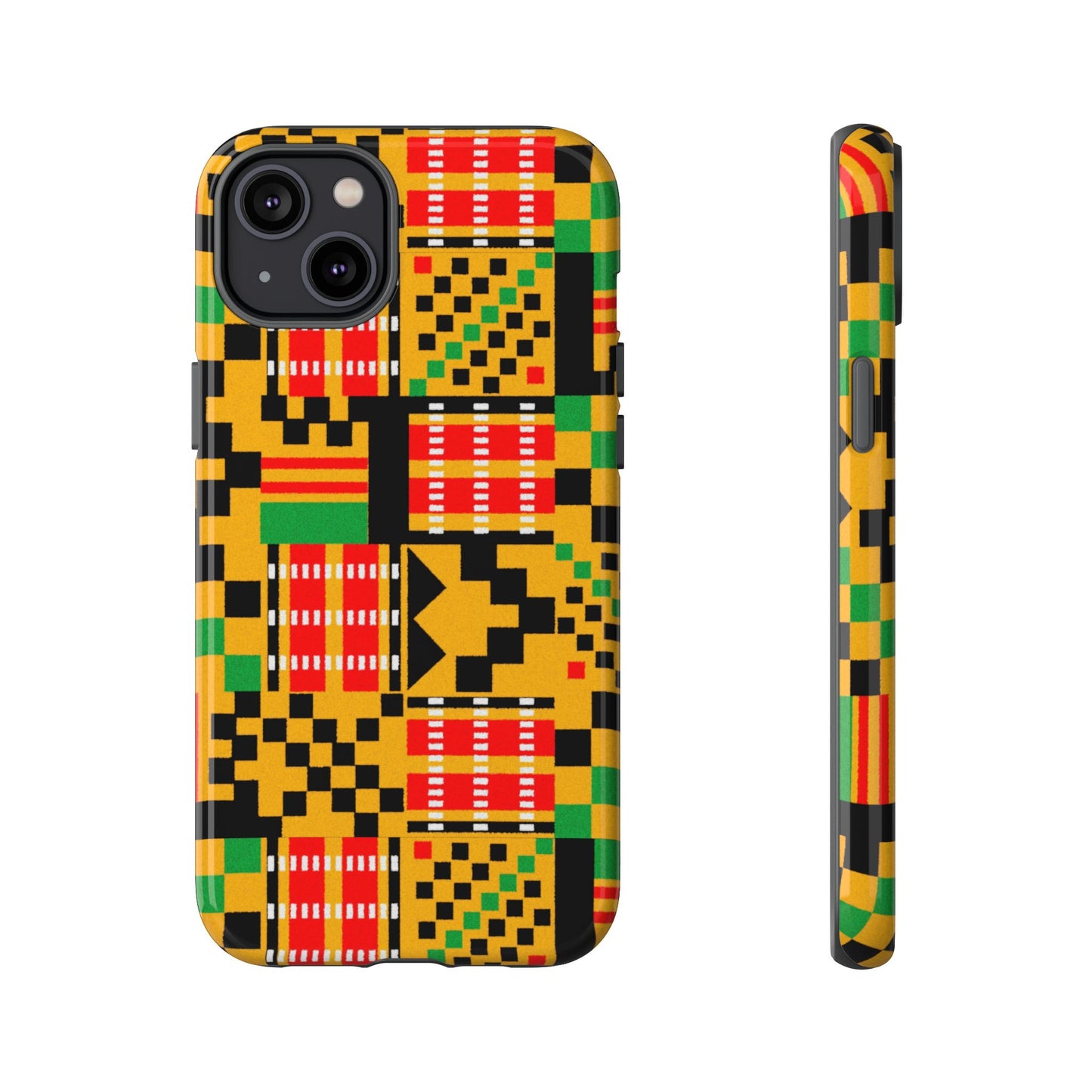 iPhone Kente Tough Cases | Ankara iPhone Case | Afrocentric iPhone Case