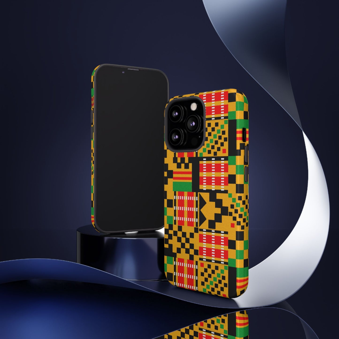 iPhone Kente Tough Cases | Ankara iPhone Case | Afrocentric iPhone Case