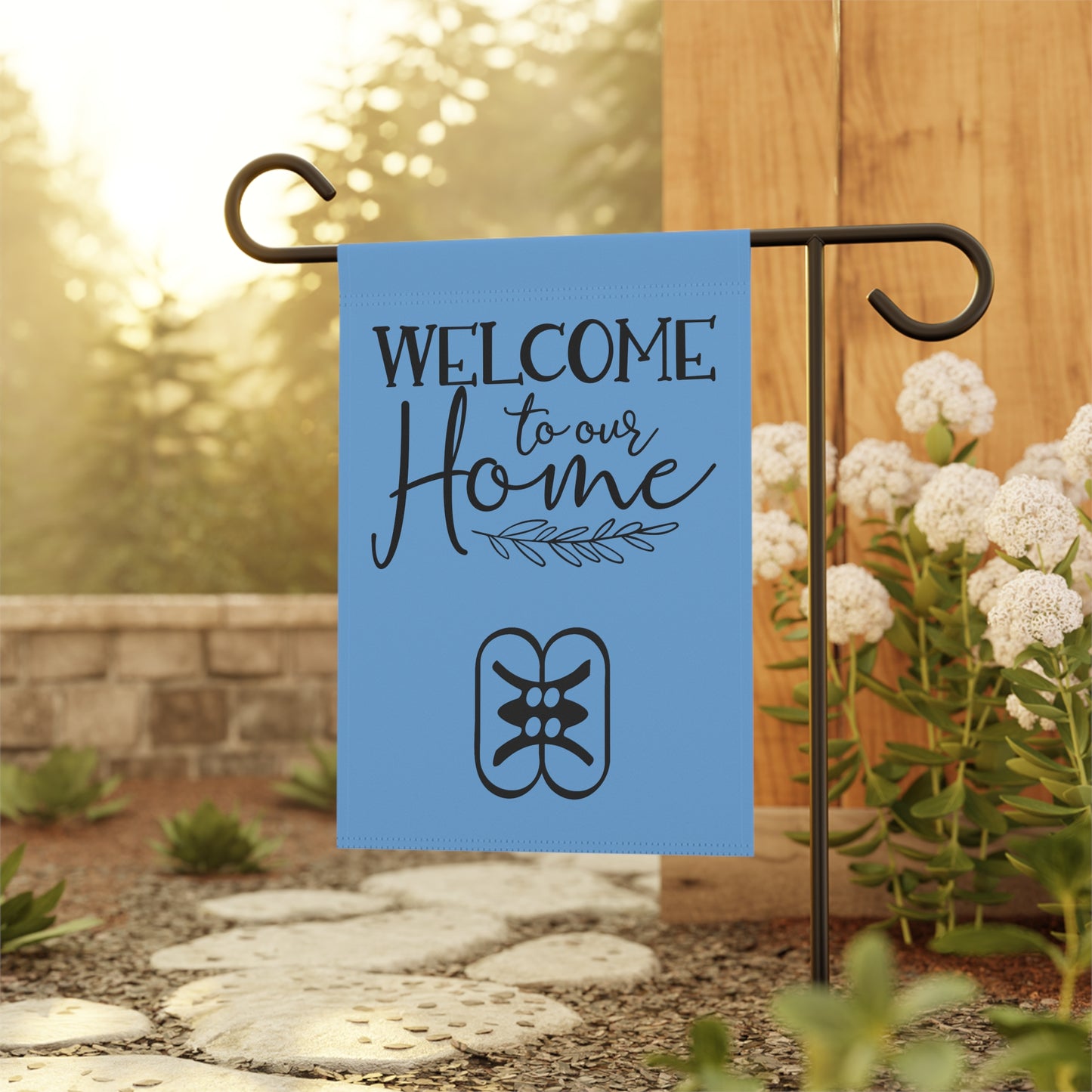 Akwaaba Welcome to our home Garden & House Banner, Black History Gifts