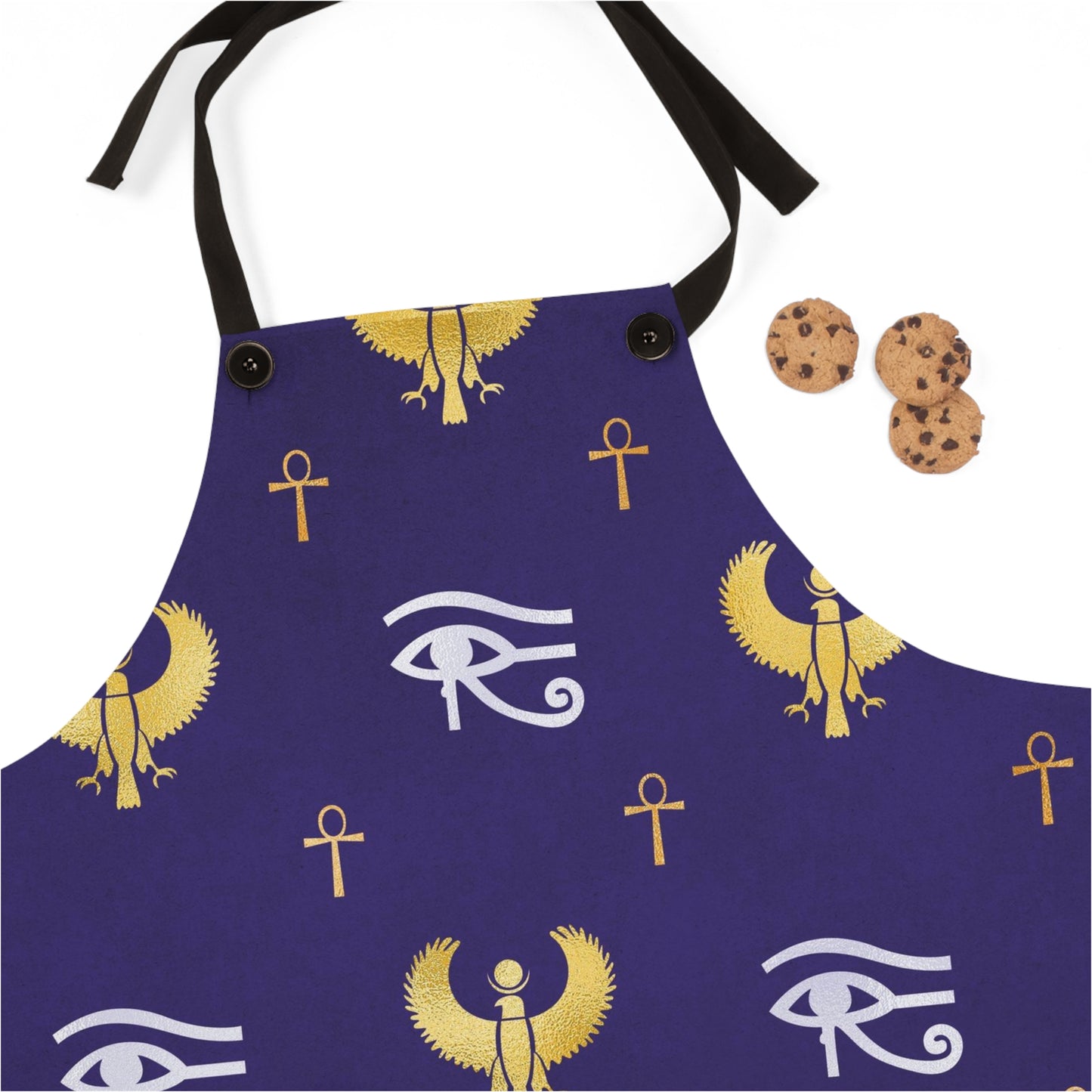 Blue Egyptian Apron