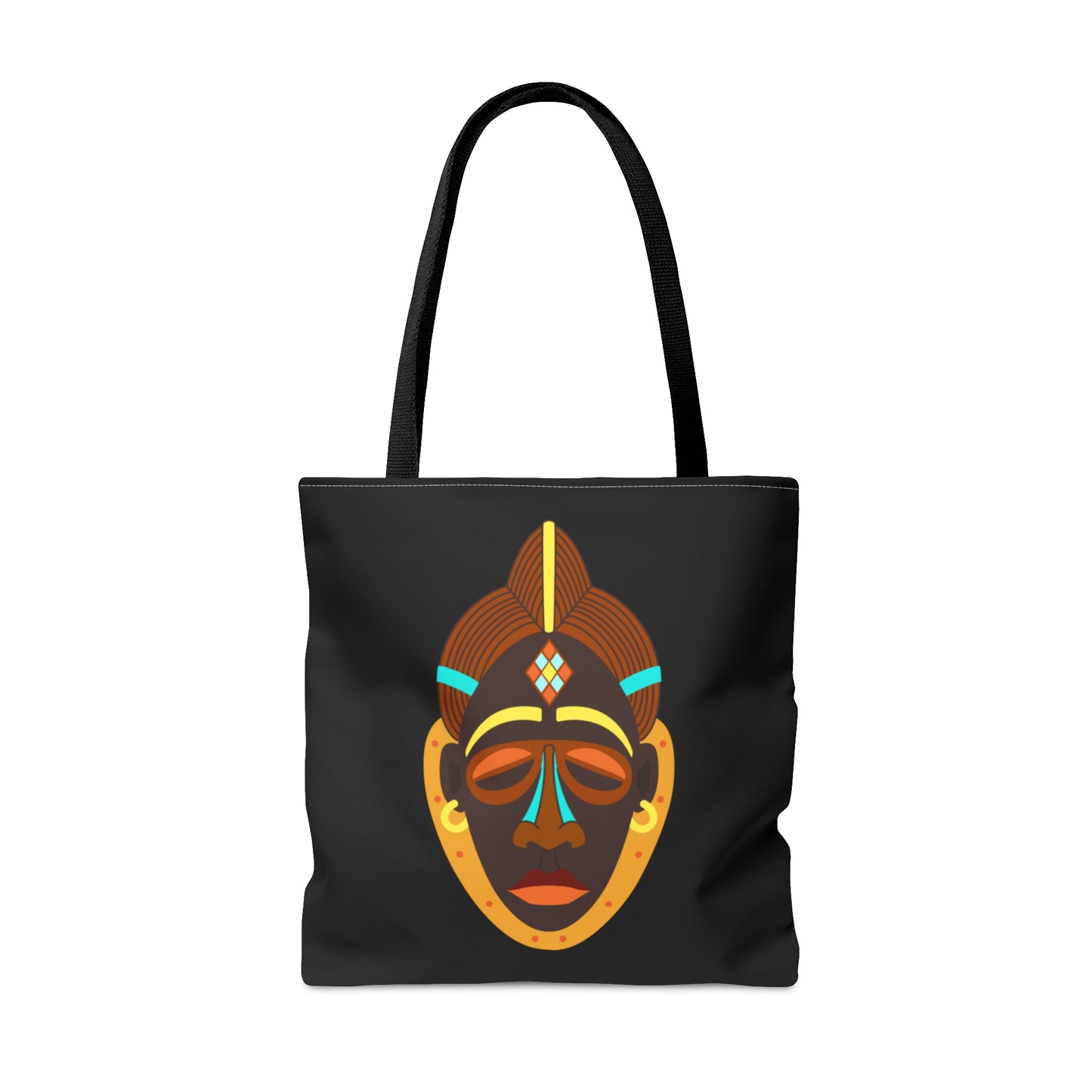 African Mask Tote Bag