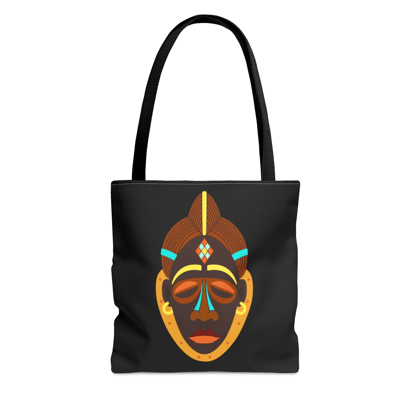 African Mask Tote Bag