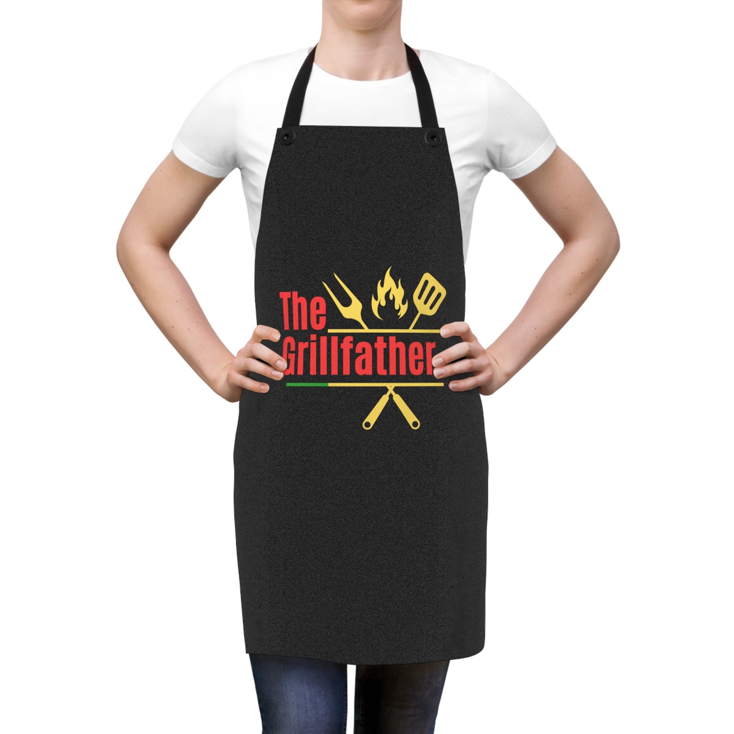 Grill Father Apron ( Personalize It! )