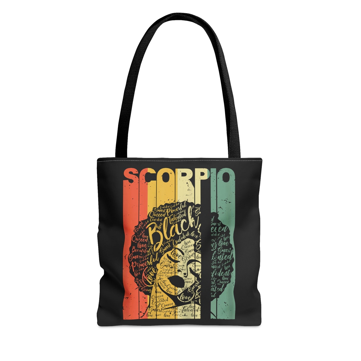 Scorpio Melanin Tote Bag | Afrocentric Tote Bag