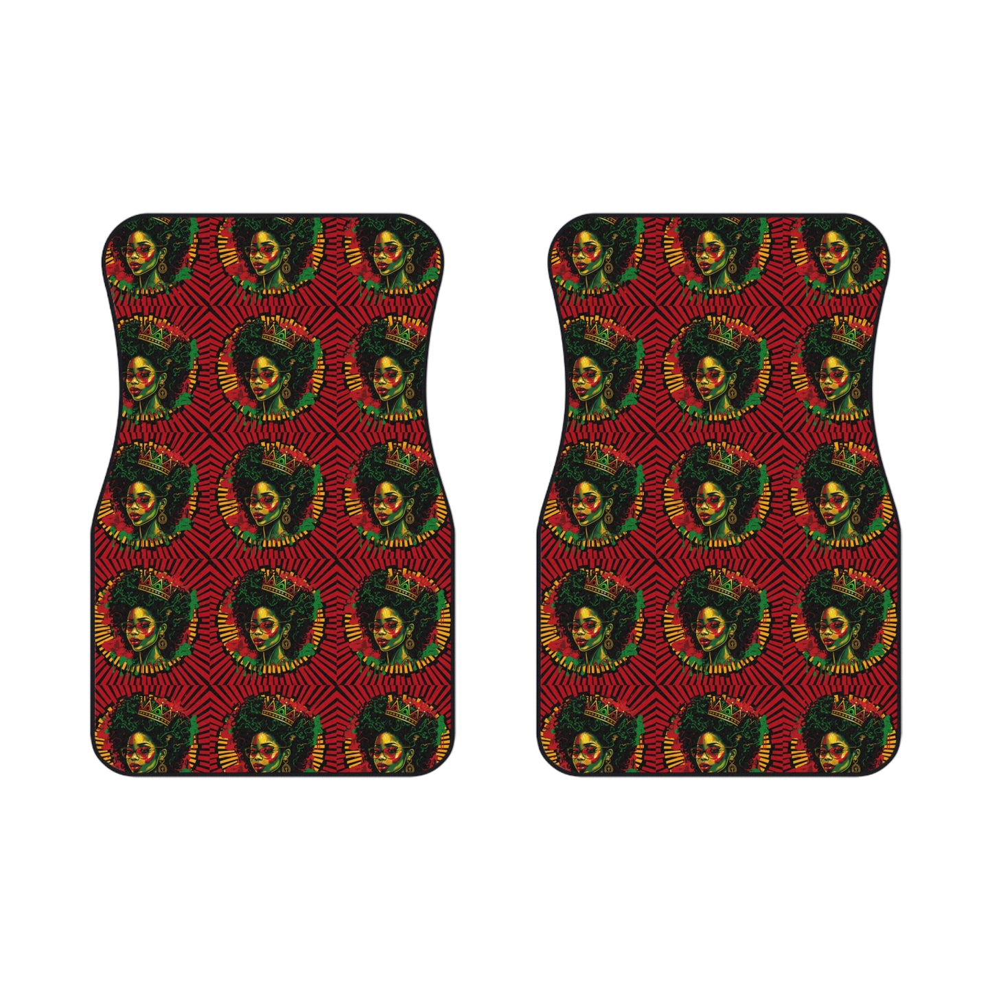 Rbg Queen Car Mats (2x Front)